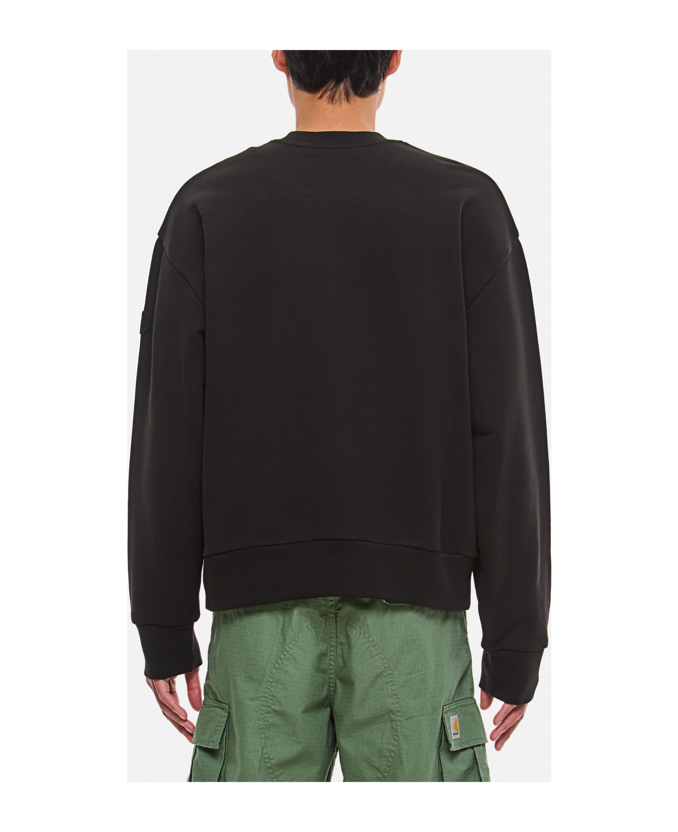 Moncler Cotton Sweatshirt - Grey