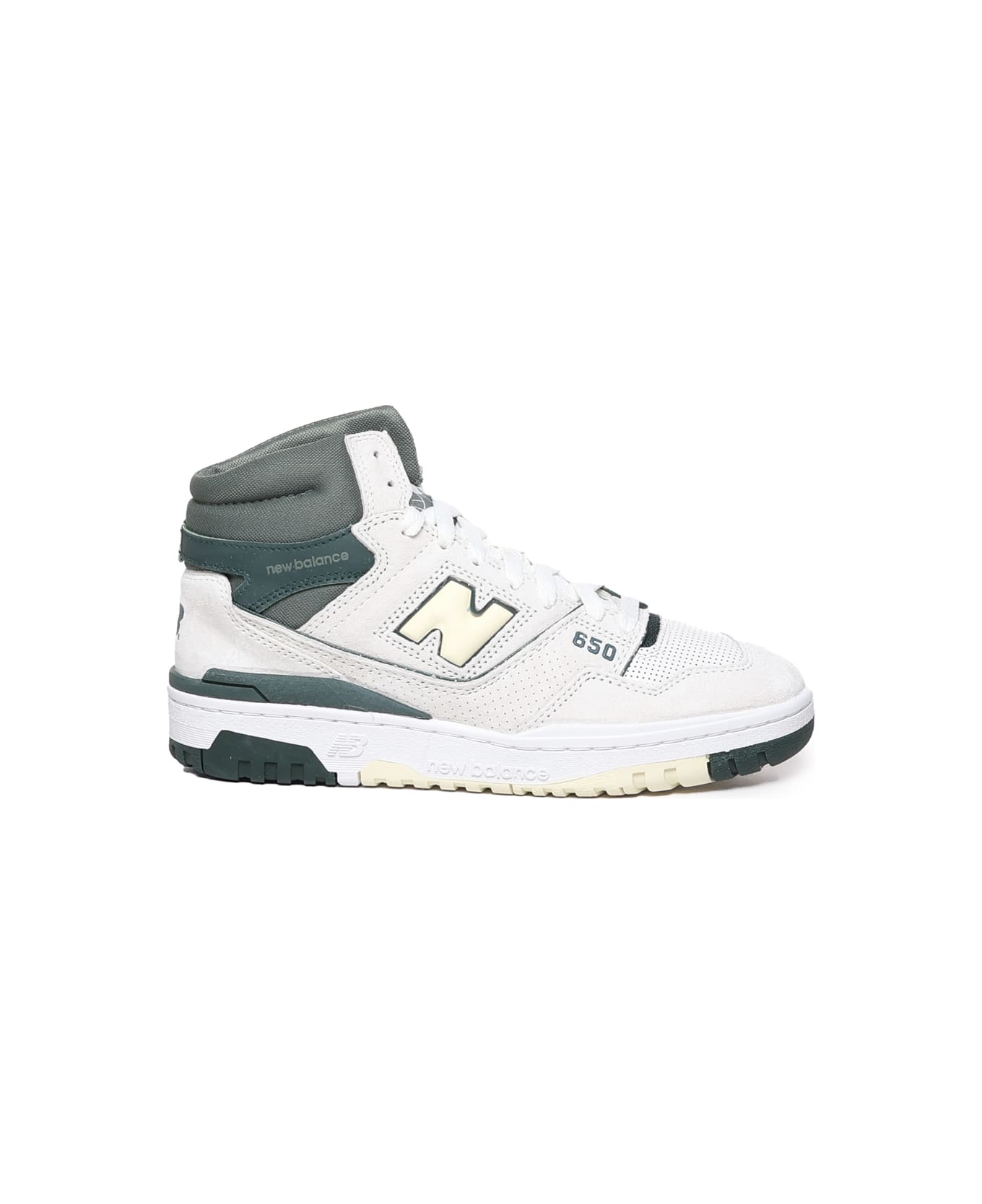 New Balance 650 High Sneakers - White