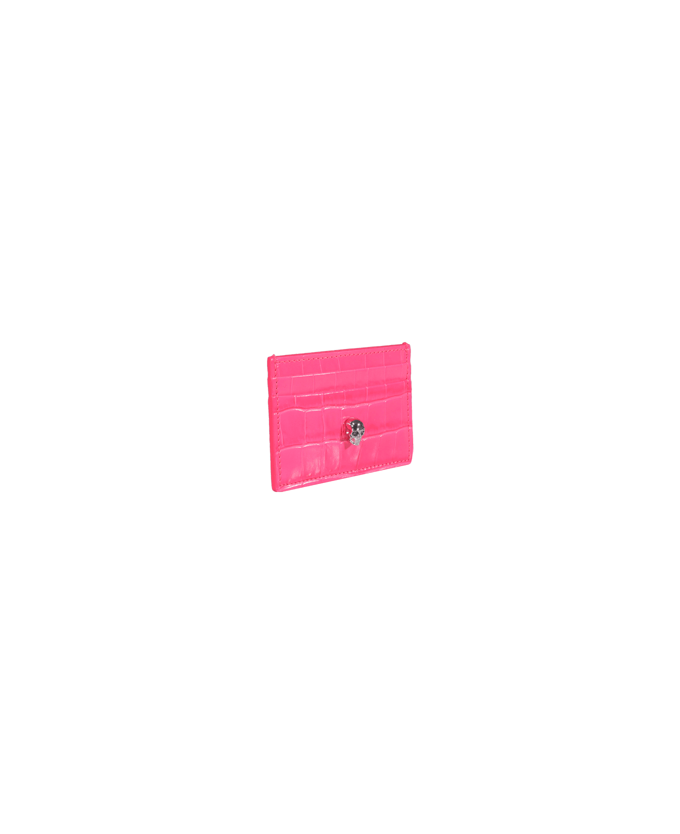 Alexander McQueen Card Holder - NEON PINK