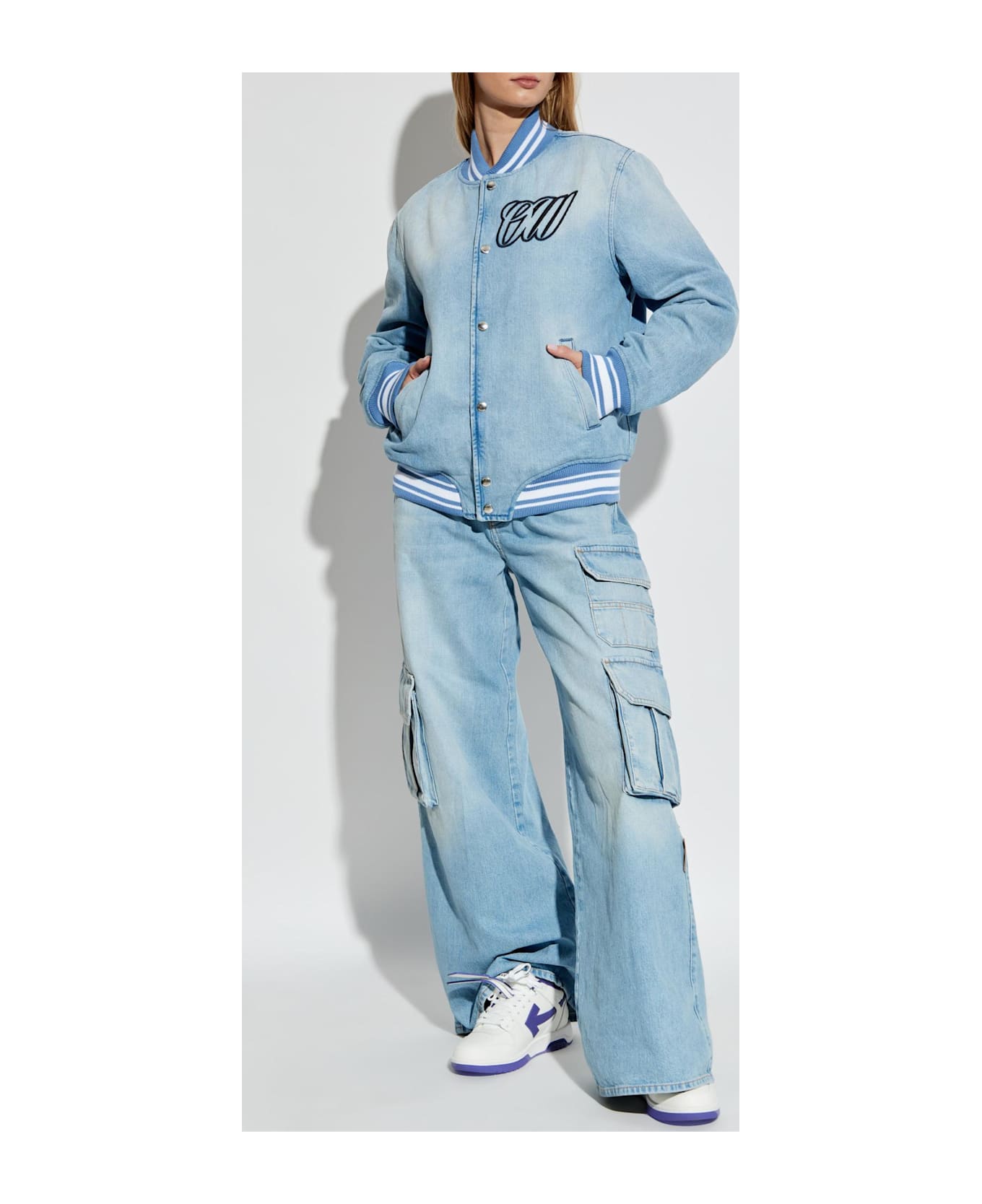 Off-White Denim Jacket - BLUE