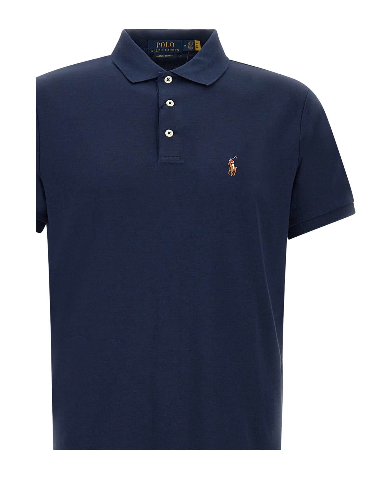 Polo Ralph Lauren 'core Replen' Cotton Polo Shirt - BLUE