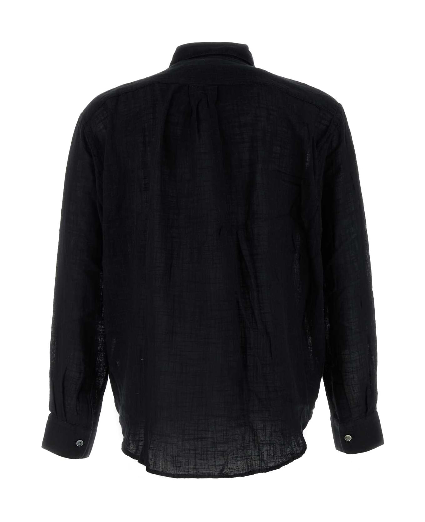 Our Legacy Black Cotton Shirt - WASBLAAIRCOT