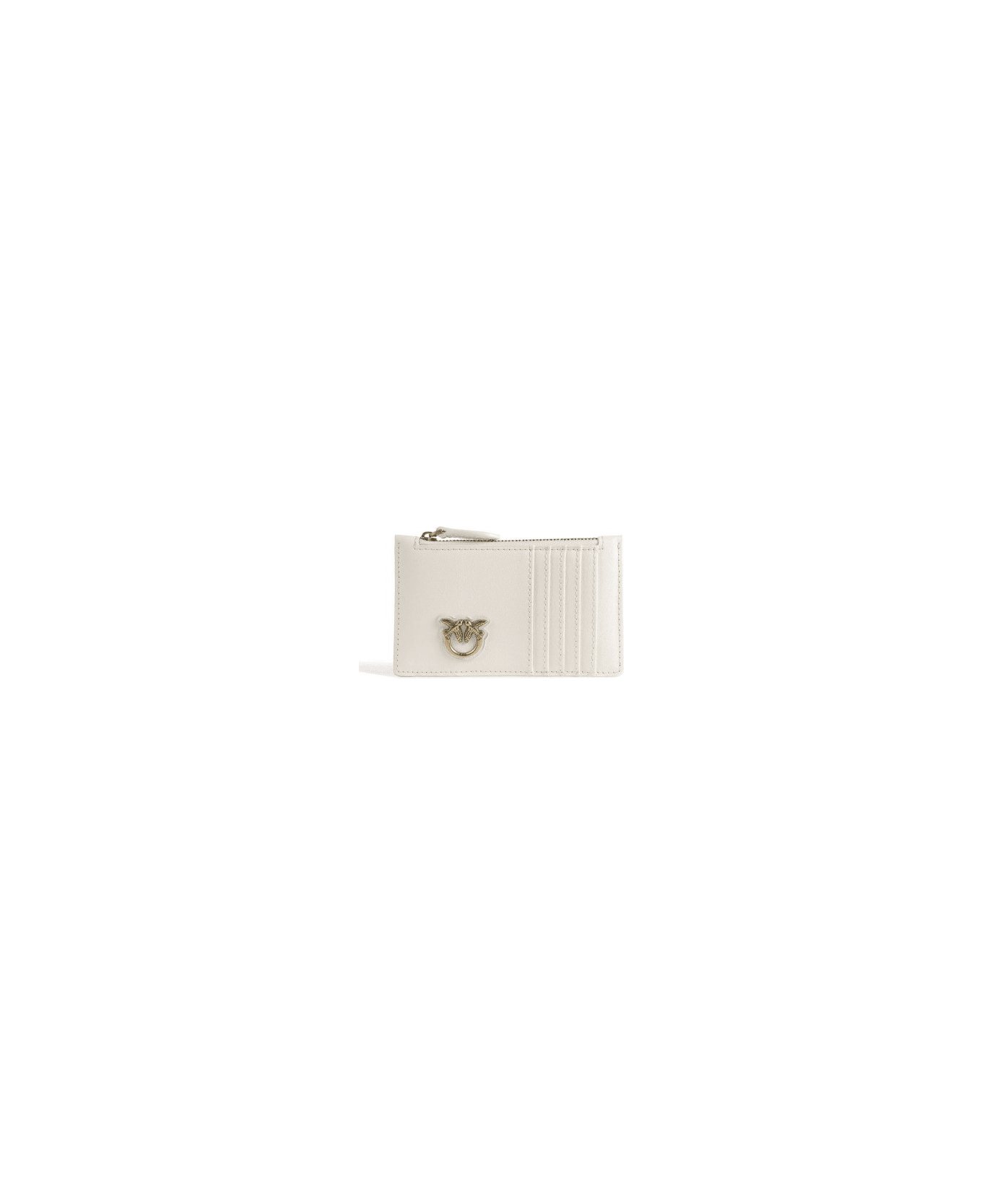 Pinko Card Holder - Crema 財布