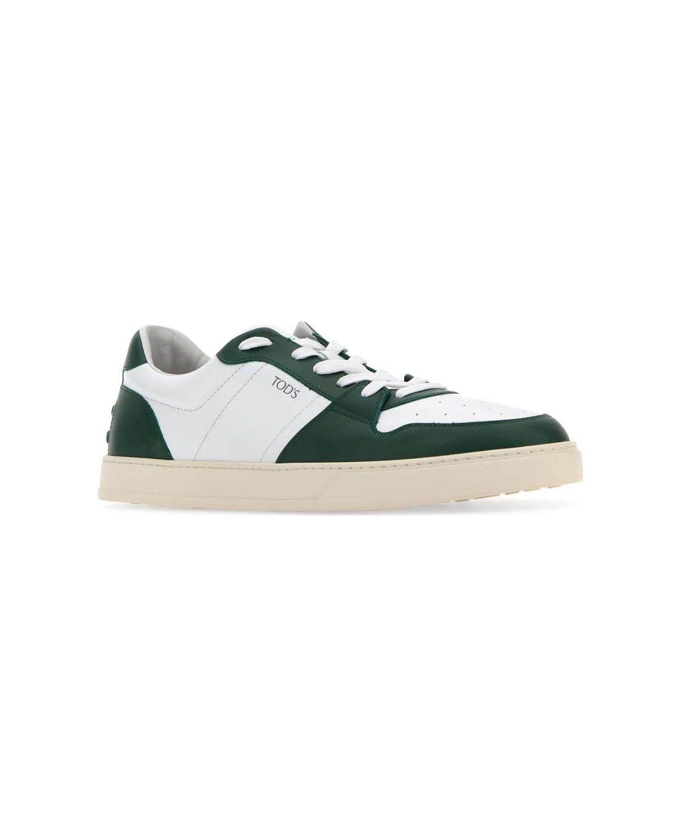 Tod's Two-tone Leather Sneakers - 231E