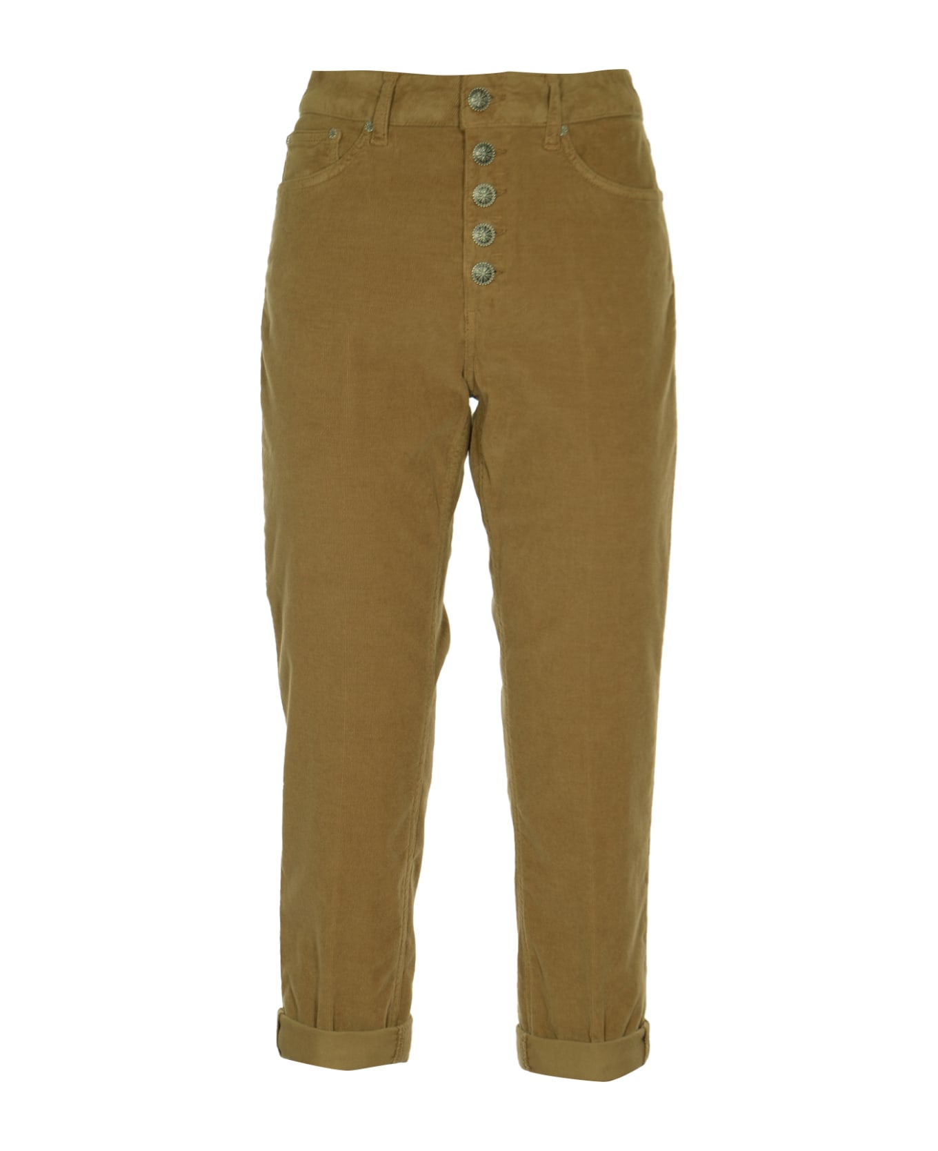 Dondup Button-fitted Jeans - CANNELLA