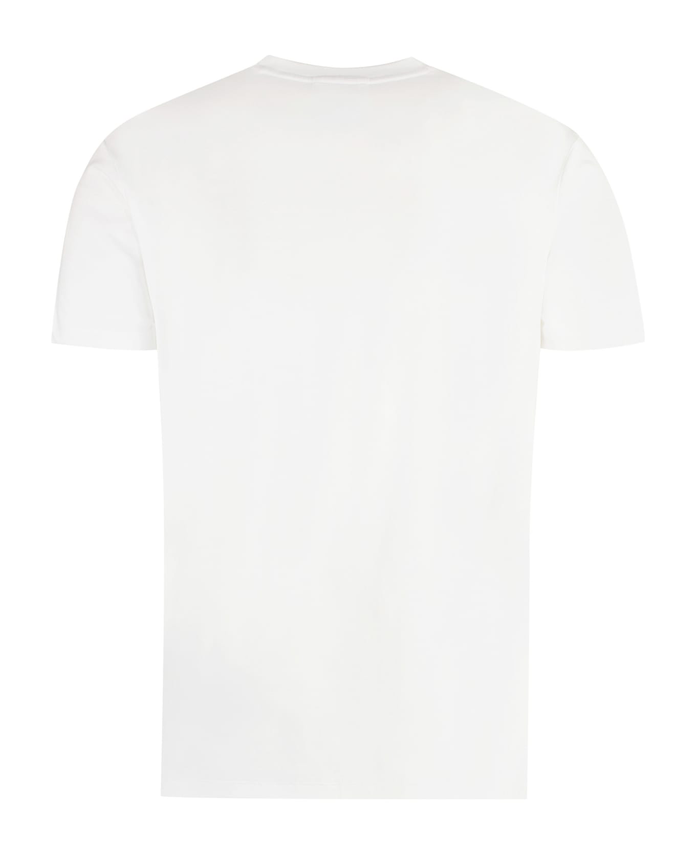 Emporio Armani Viscose Jersey T-shirt - Bianco Ottico