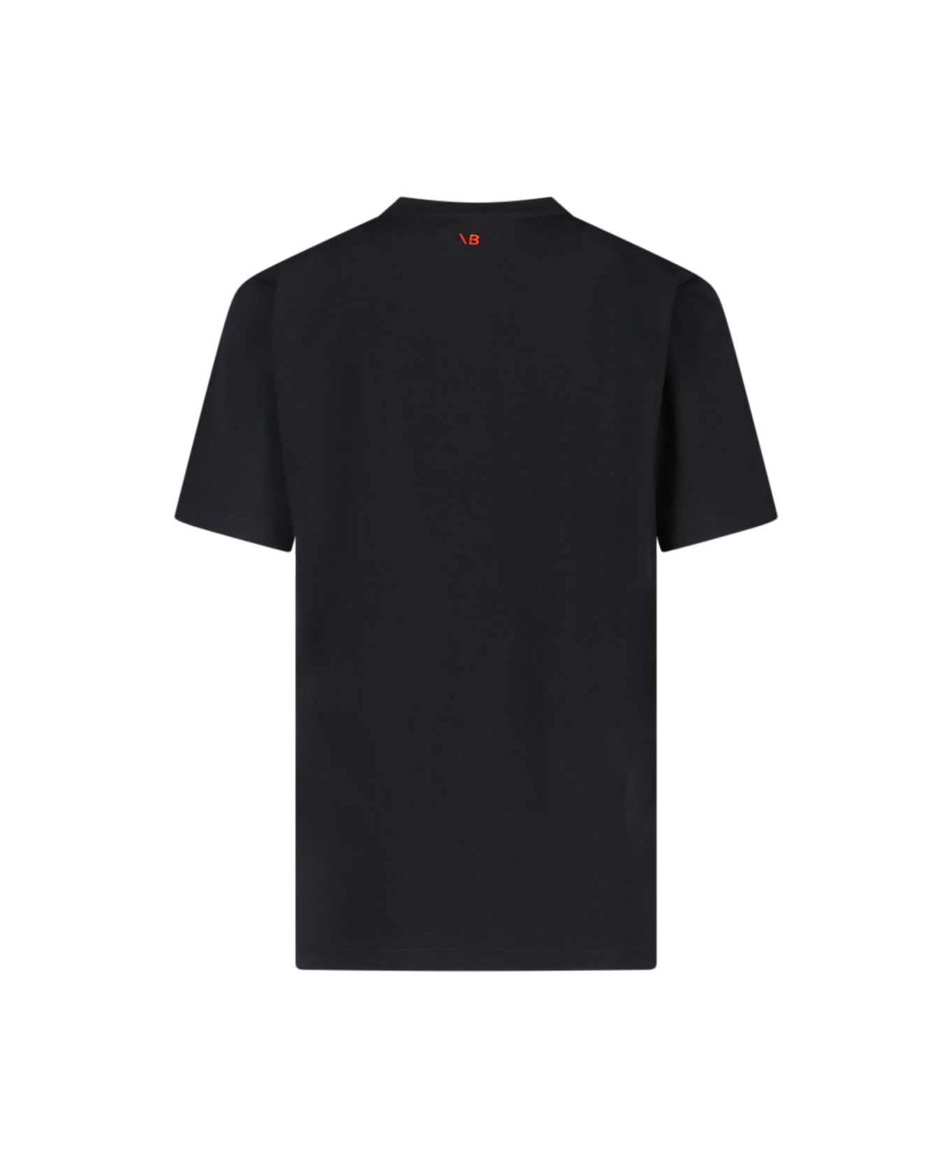 Victoria Beckham 
slogan
 T-shirt - Black
