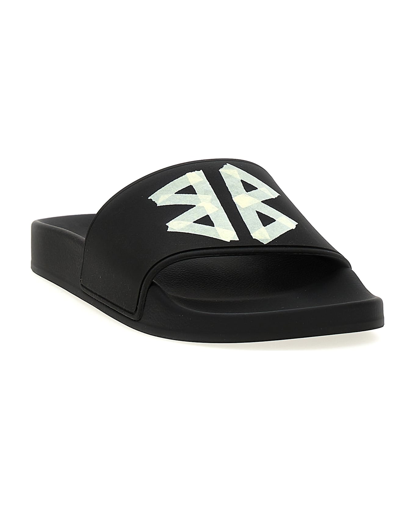 Balenciaga 
pool Slide
 Sandals - Black  