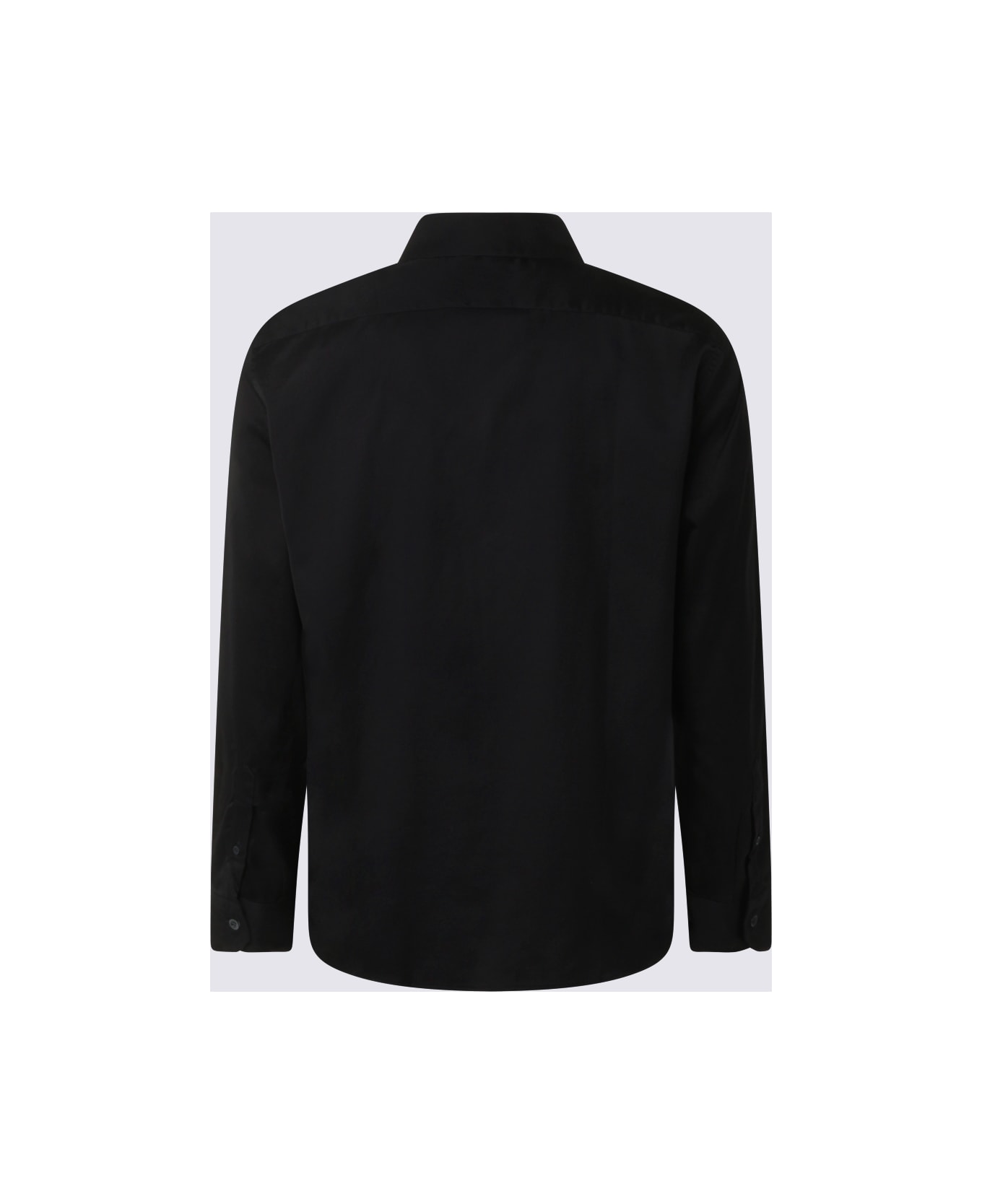 Brunello Cucinelli Navy Cotton Shirt - Blue