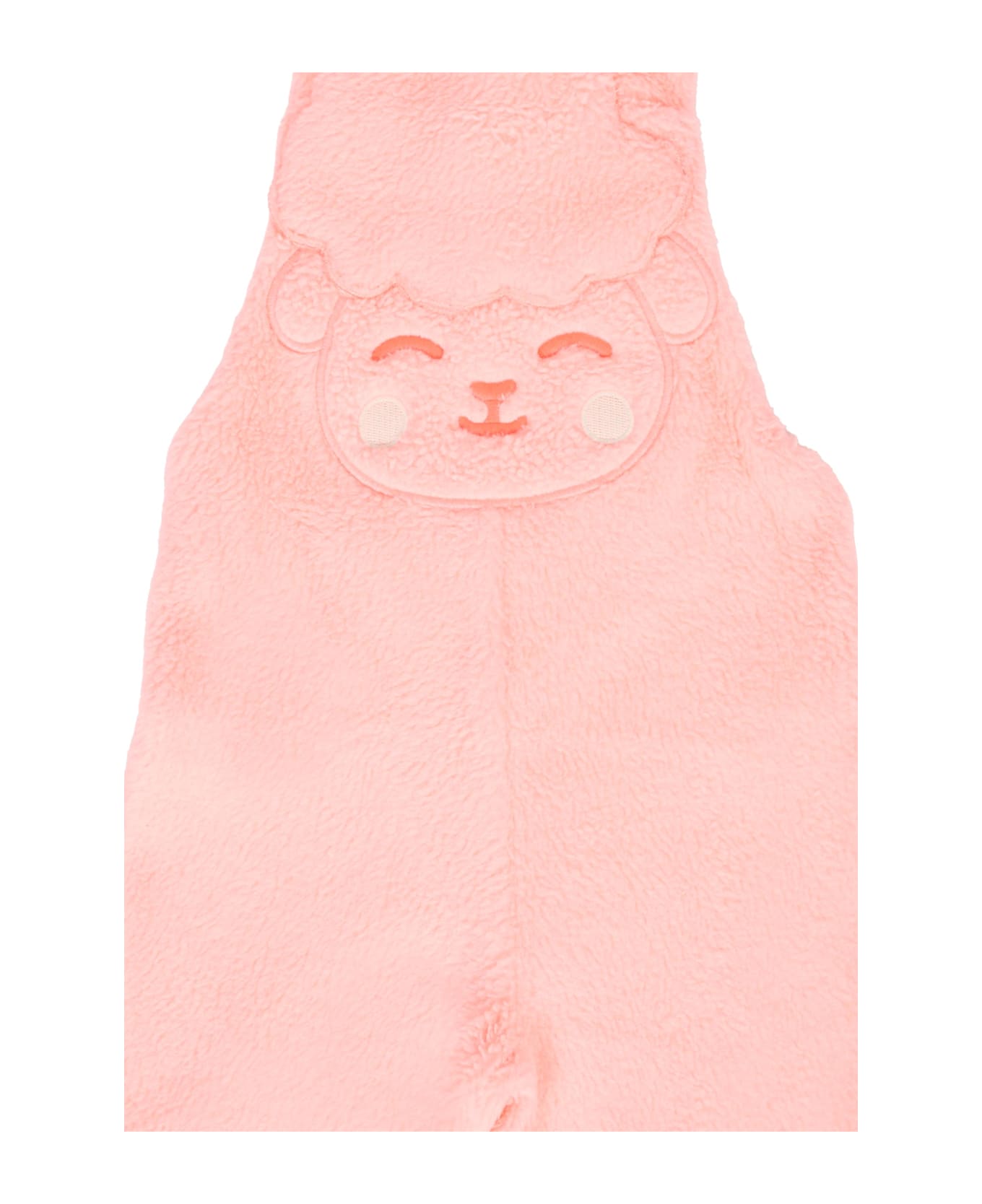 Billieblush Pink Overalls For Baby Girl With Sheep - Pink