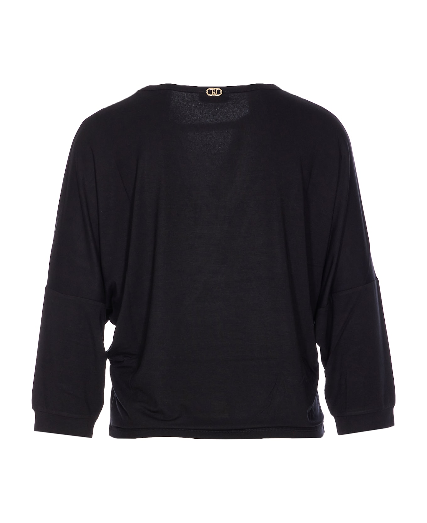 Liu-Jo Long Sleeves T-shirt - Black Tシャツ