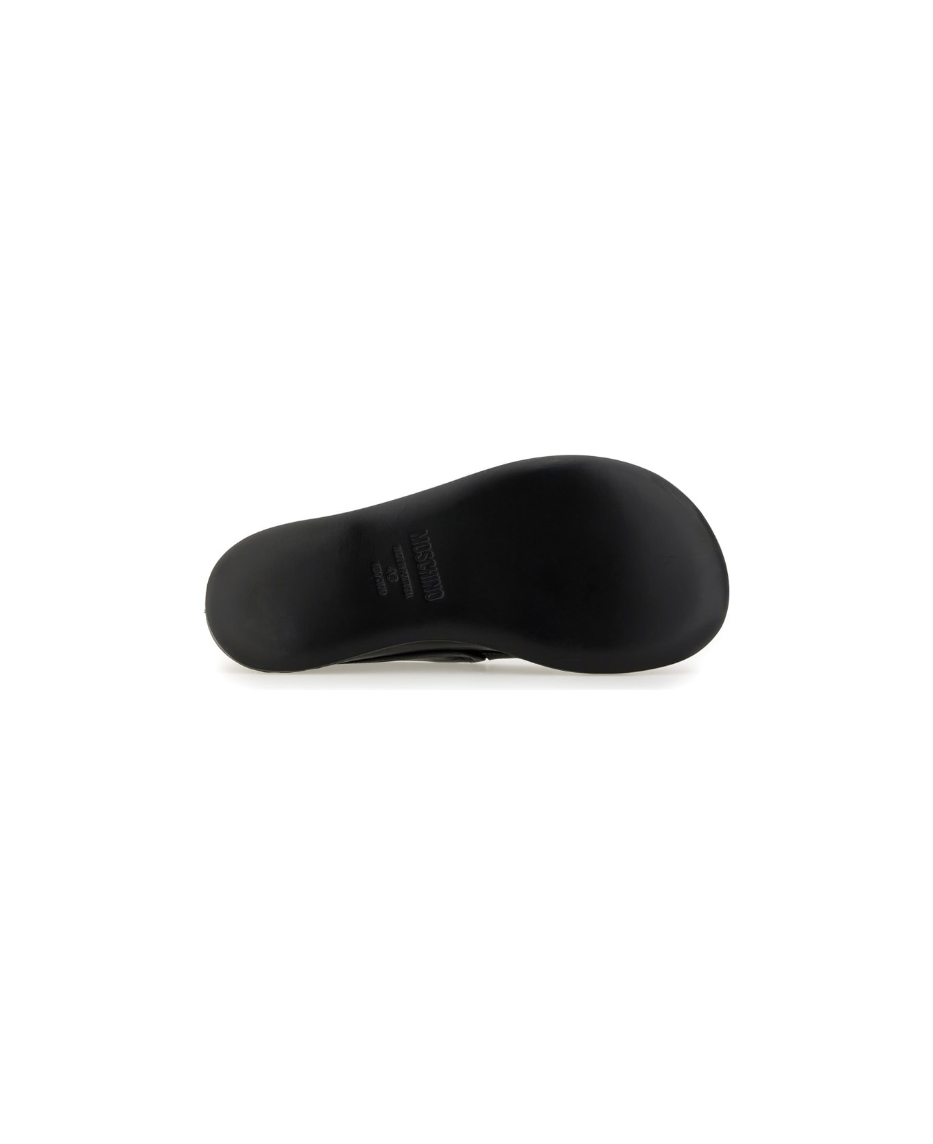 Moschino Moccasin "desert" - BLACK