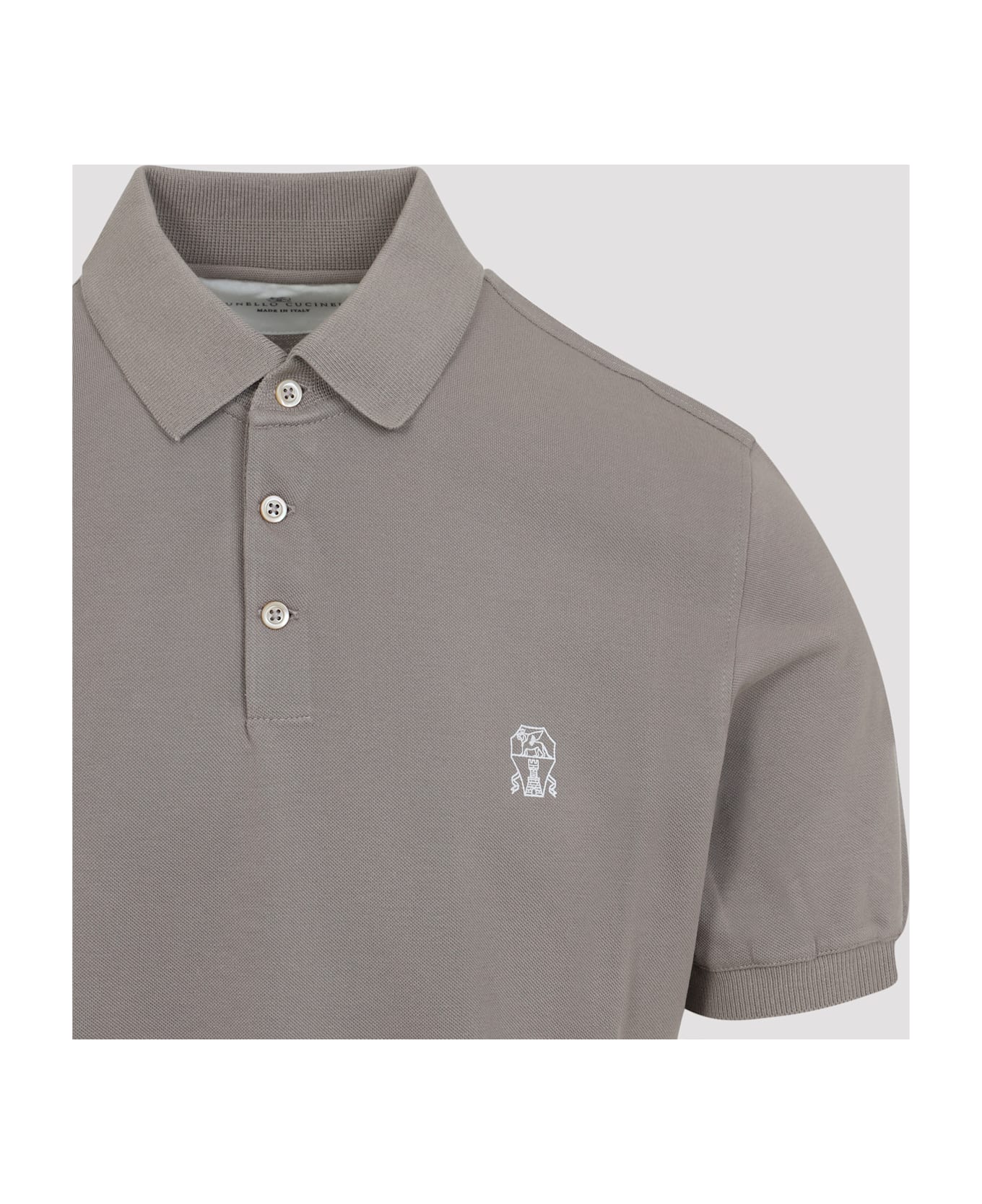 Brunello Cucinelli Polo - Corteccia