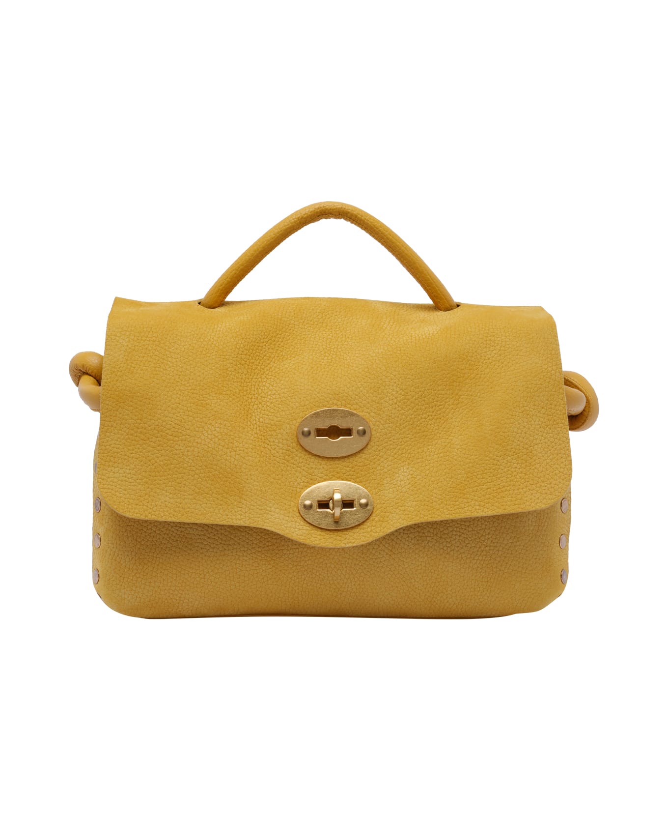 Zanellato Suede Venetian Postina Bag - Yellow