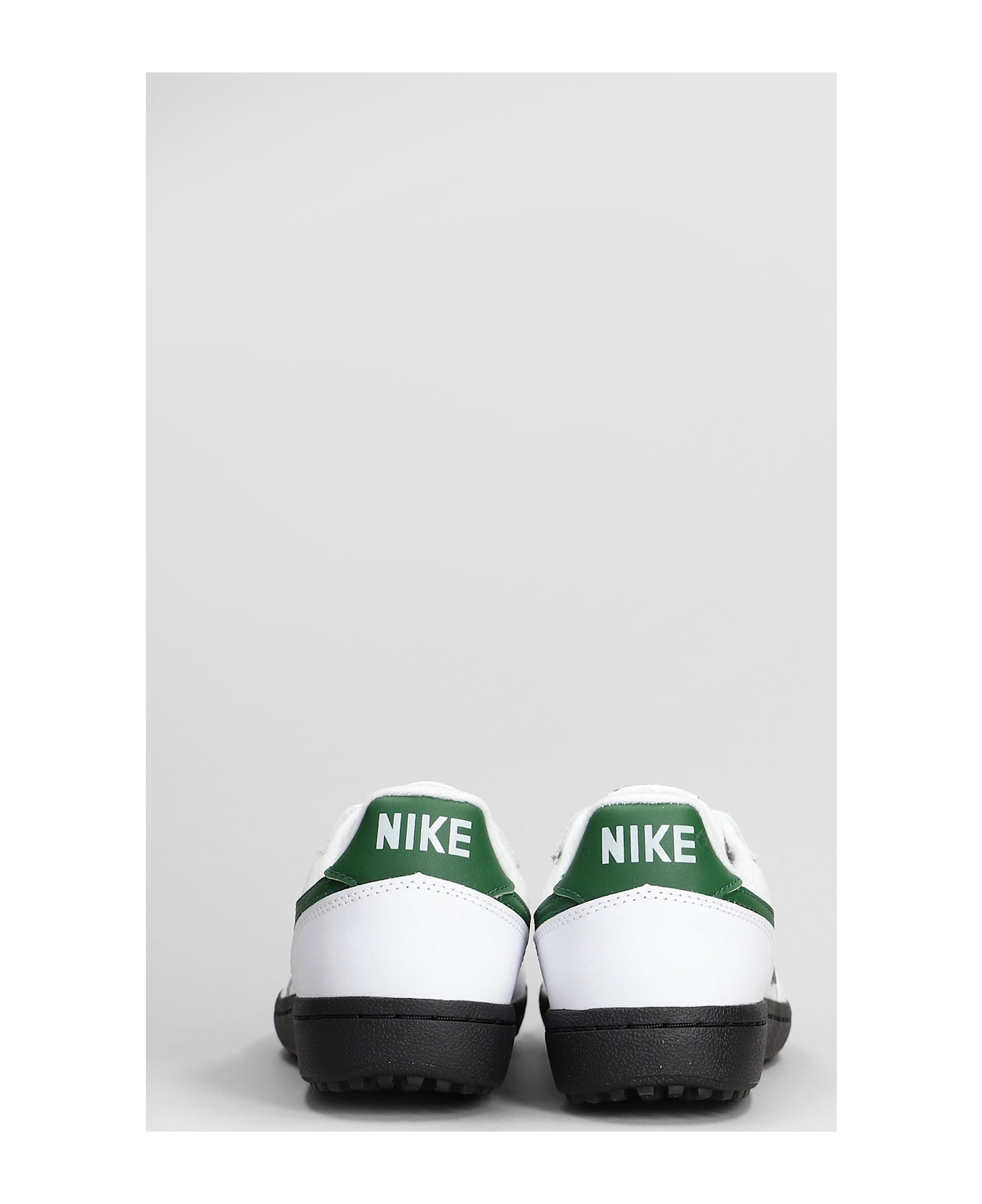 Nike Field General 82 Sneakers In White Leather And Fabric - white