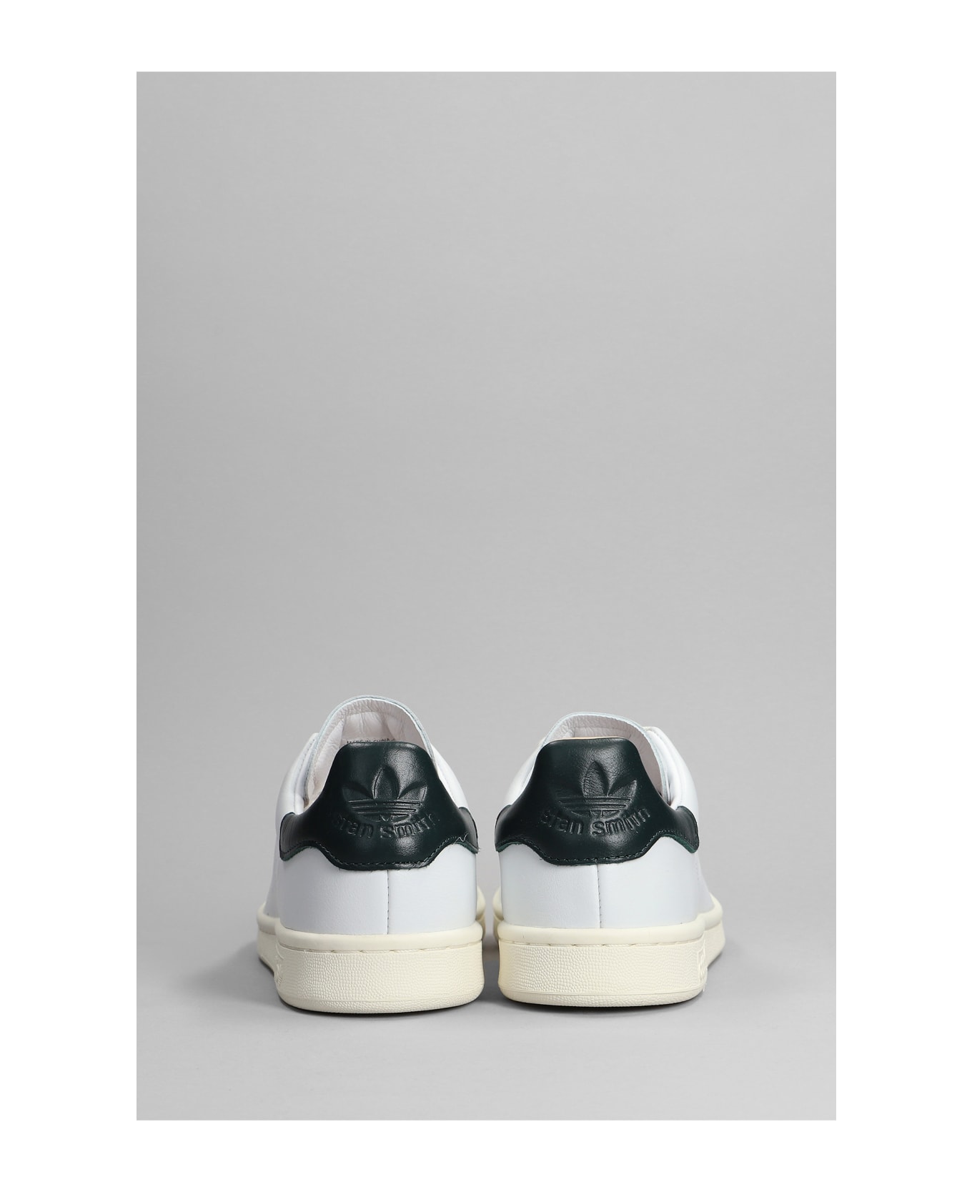 Adidas Originals Stan Smith Lux Sneakers - WHITE DARK GREEN