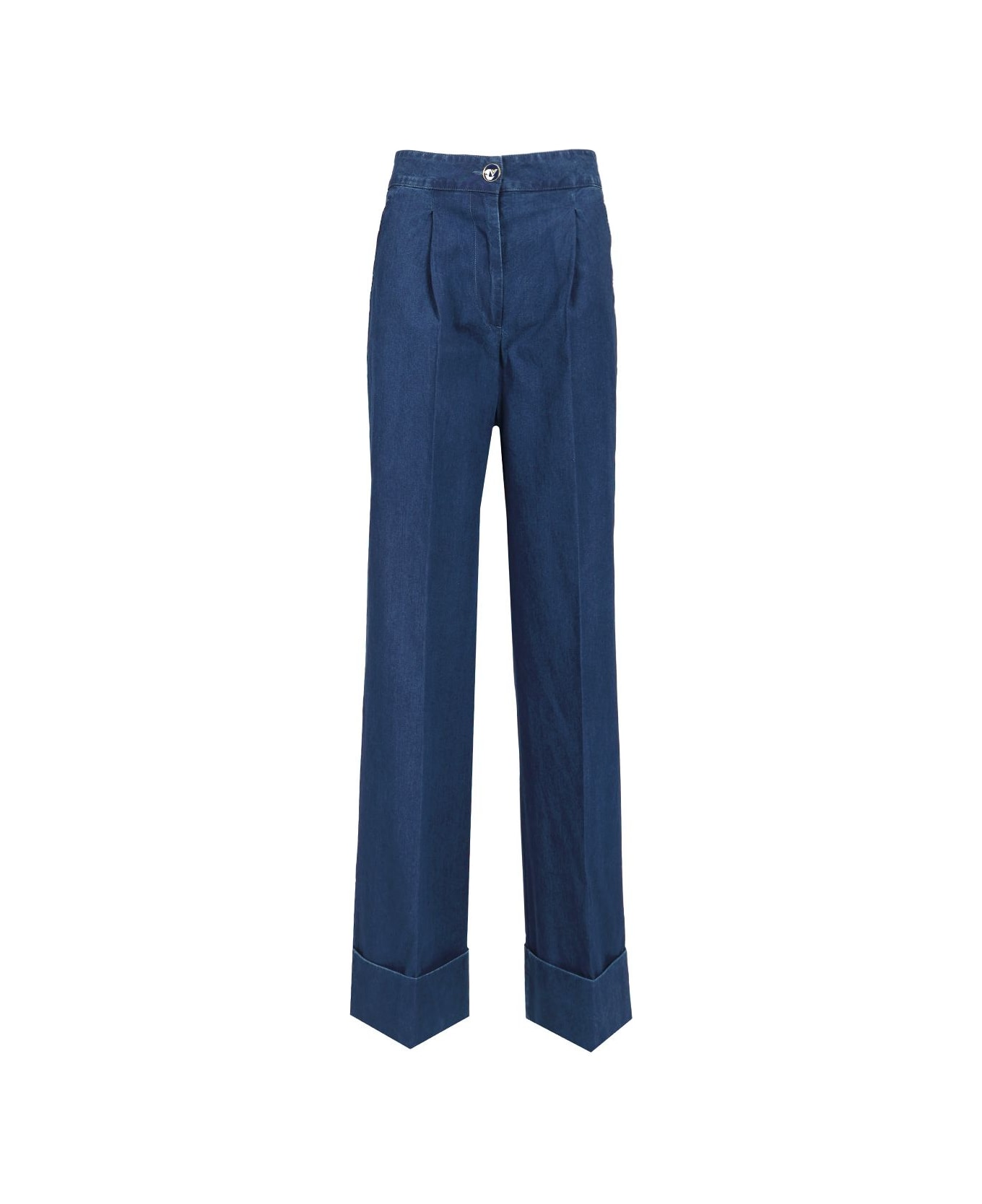 Valentino Garavani Medium Blue Denim Jeans - Medium Blue Denim
