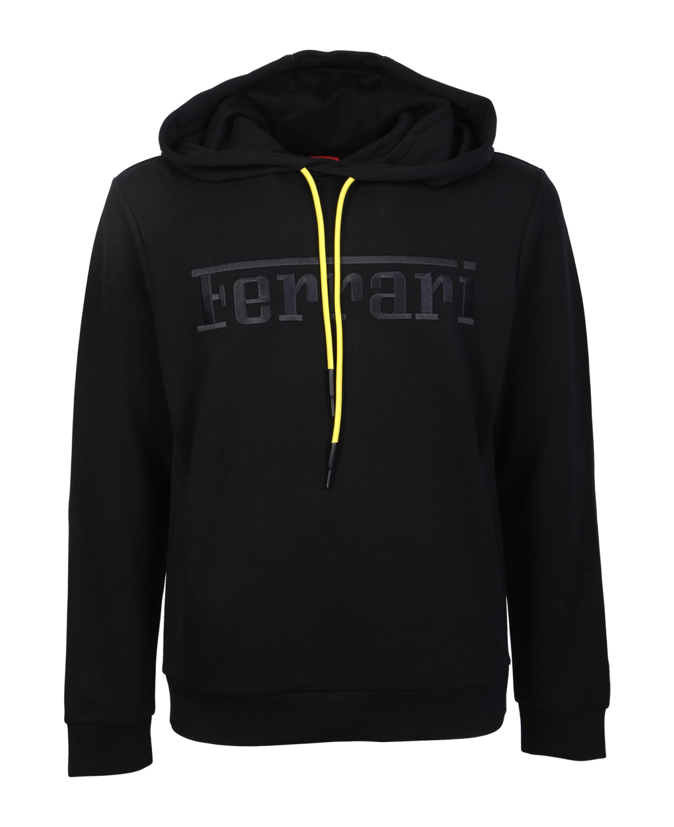 Ferrari Black Logo Sweatshirt - Black