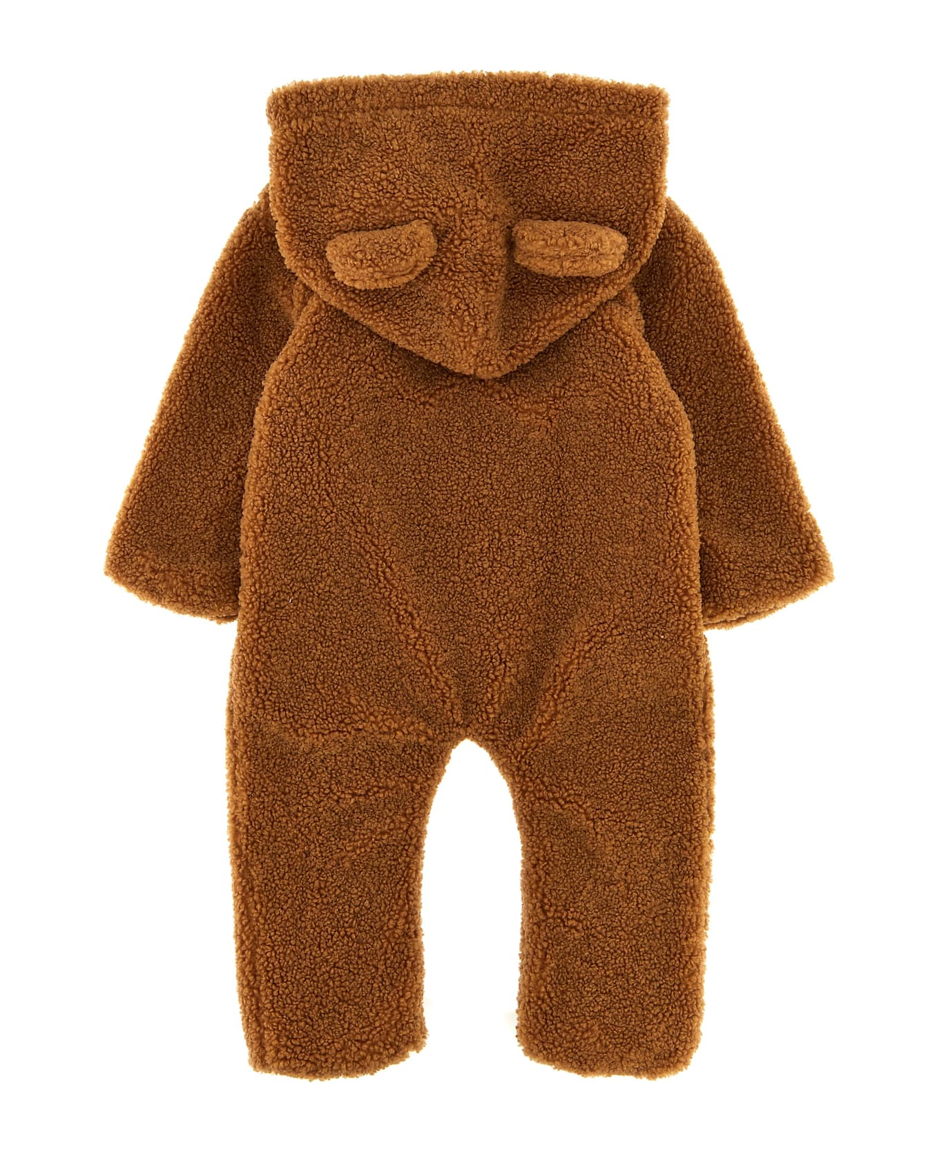 Moschino Teddy Hooded Jumpsuit - Brown