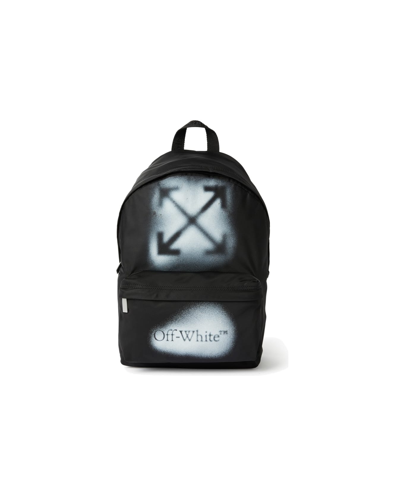 Off-White Logo Backpack - BLACK