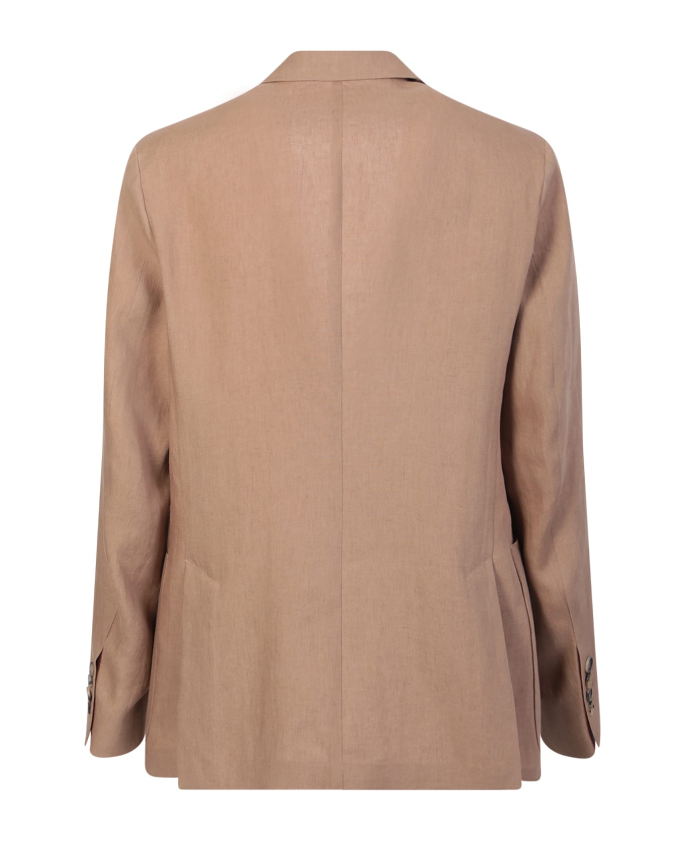 Paul Smith Tailored-fit Linen Patch-pocket Blazer - Me Be