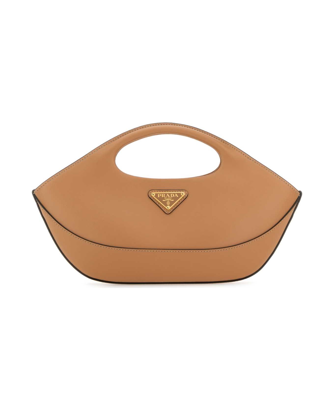Prada Camel Leather Handbag - NATURALEN