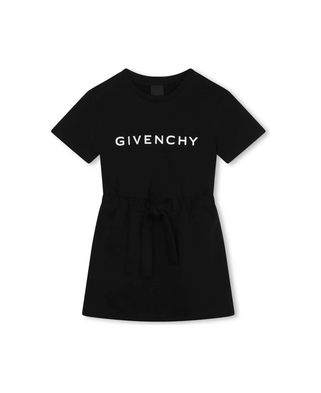 Givenchy Black Givenchy 4g Short-sleeved Dress - Black
