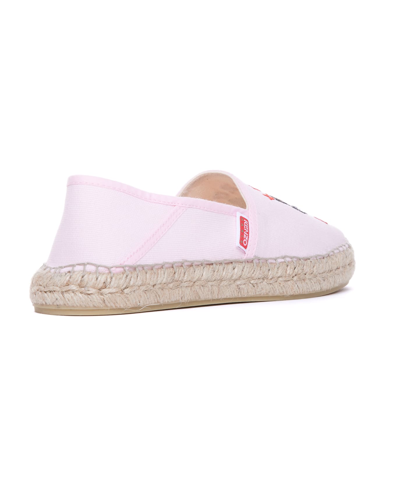 Kenzo Lucky Tiger Logo Espadrilles - Pink