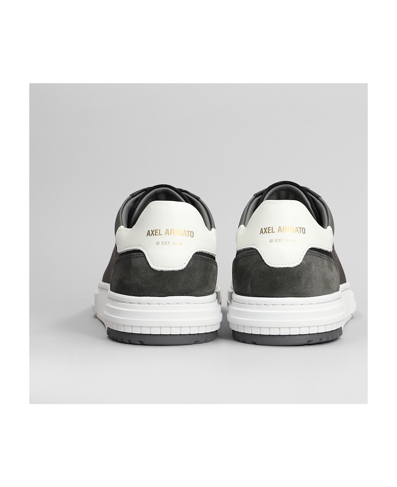 Axel Arigato Atlas Sneaker Sneakers In Black Suede And Leather - black