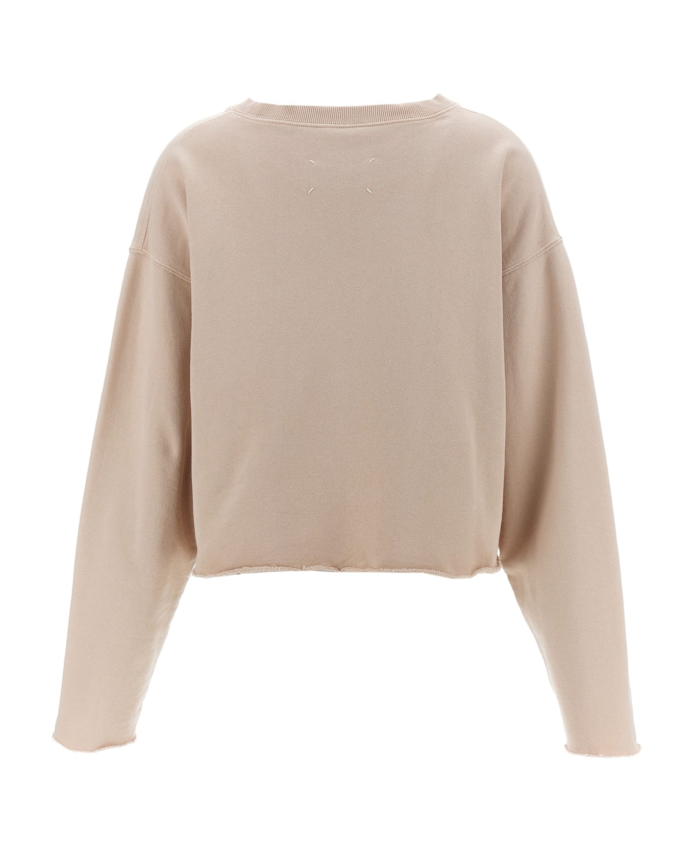 Maison Margiela Logo Embroidery Sweatshirt - Pink