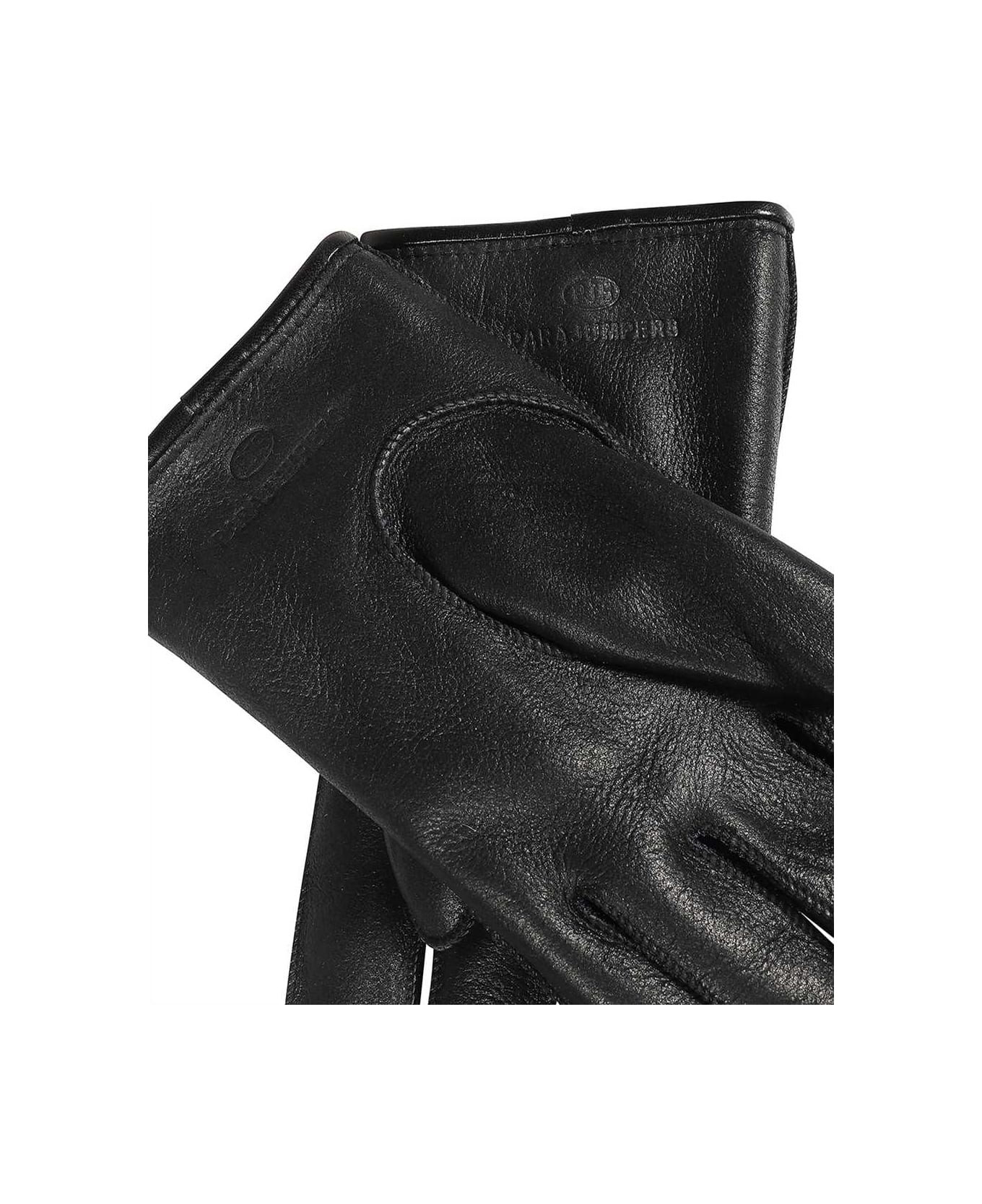 Parajumpers Leather Gloves - black 手袋