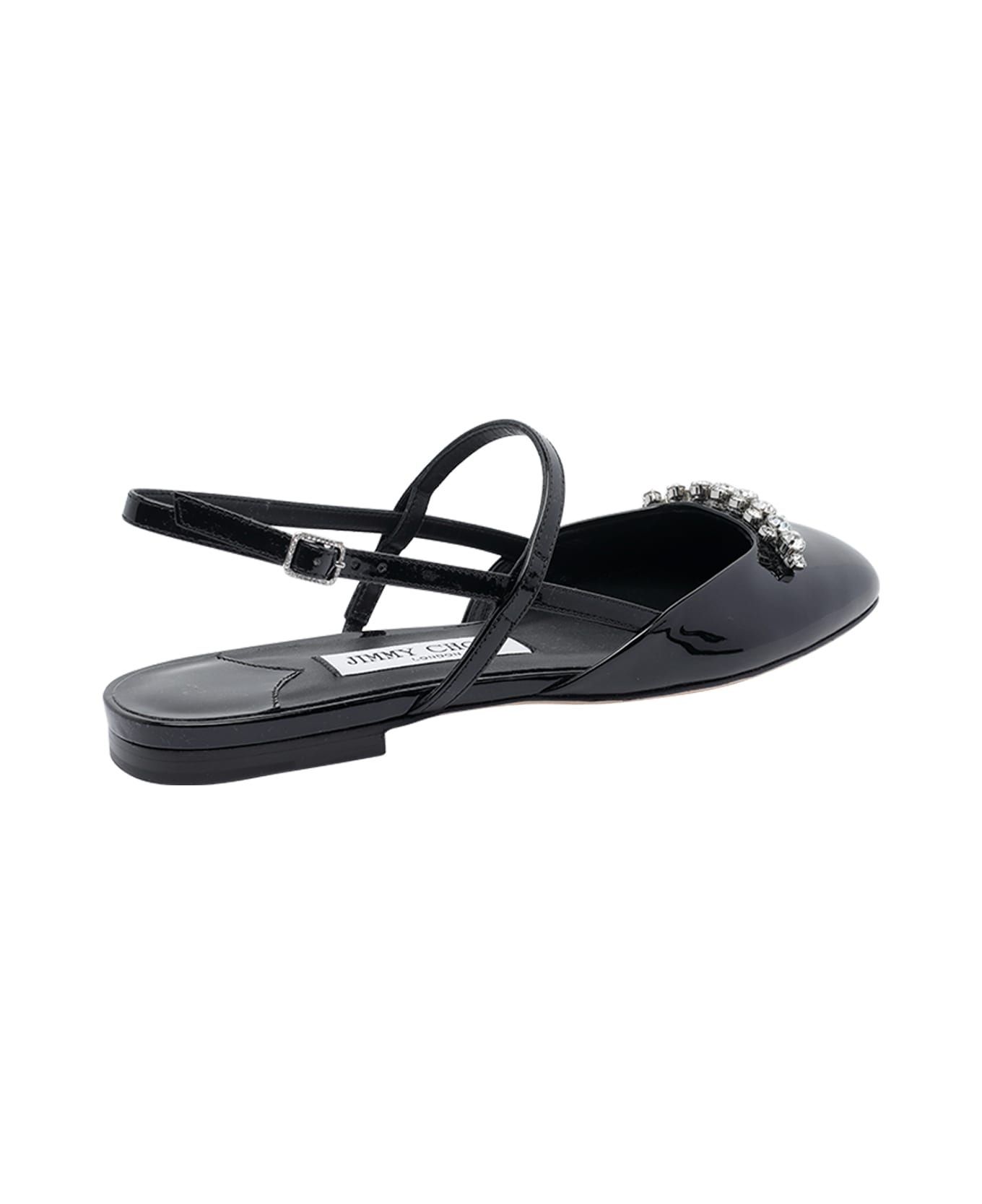 Jimmy Choo Belinda Flat Slingback - Balck