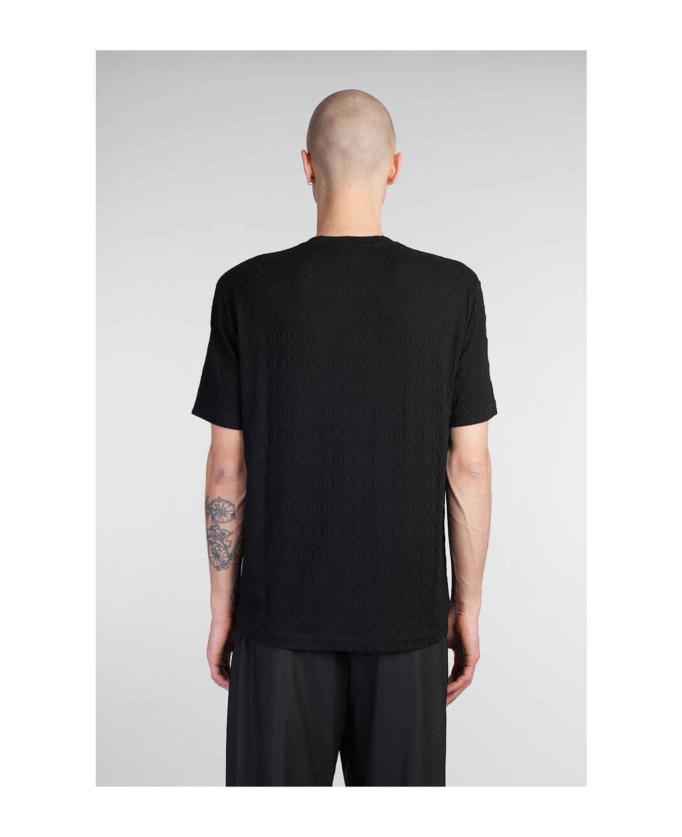 Giorgio Armani T-shirt In Black Viscose | italist