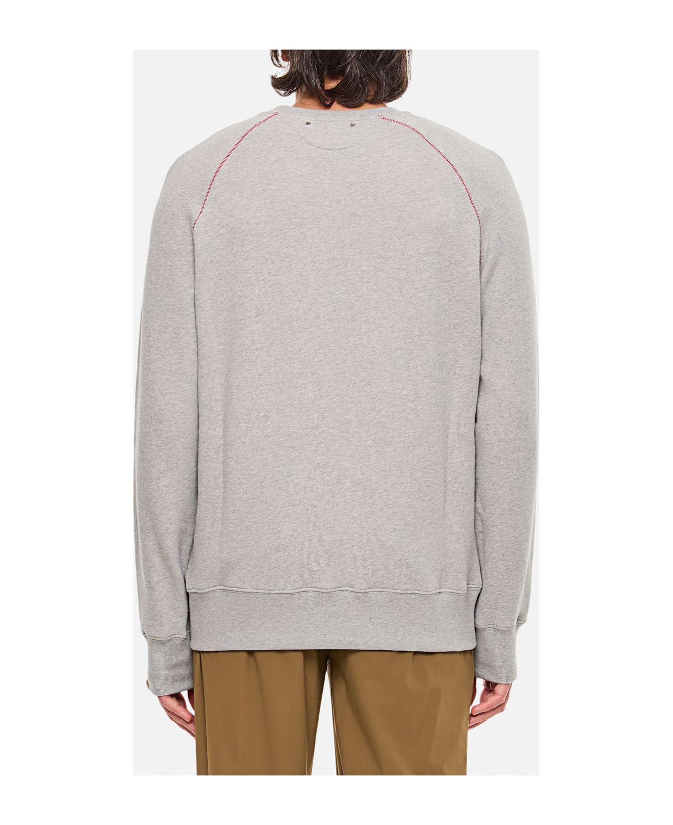 Golden Goose Sweatshirt - Alluminium Melange Gray
