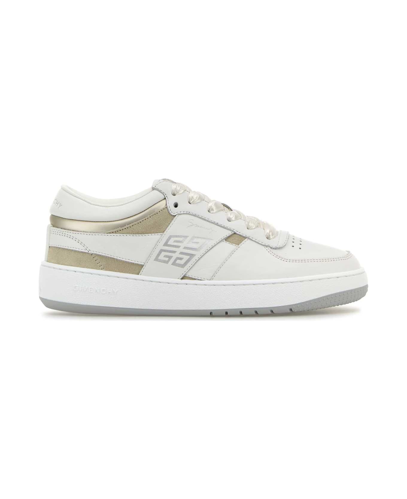 Givenchy Low Top Sneakers - WHITEBEIGE