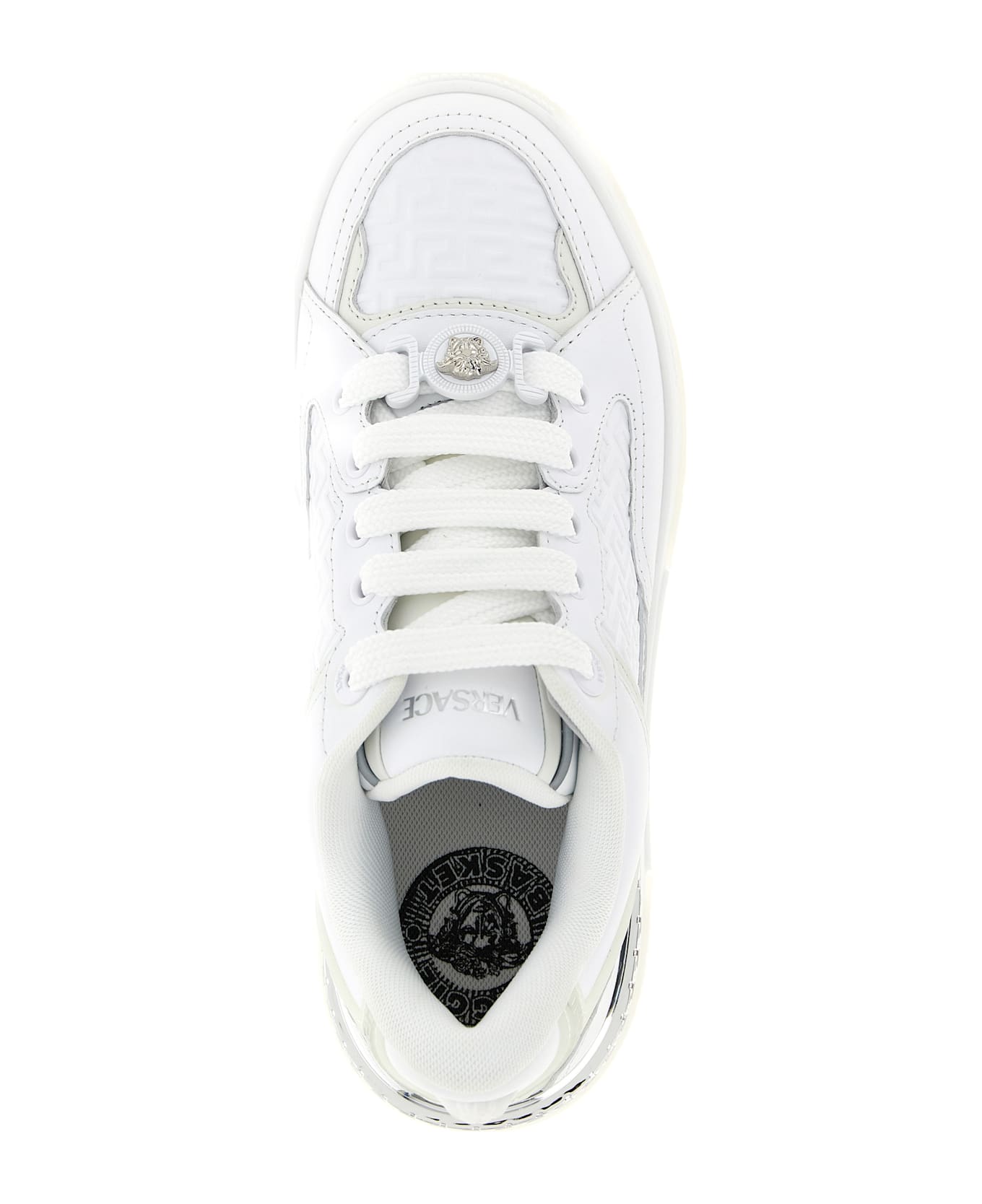 Versace 
biggie Basket
 Sneakers - White