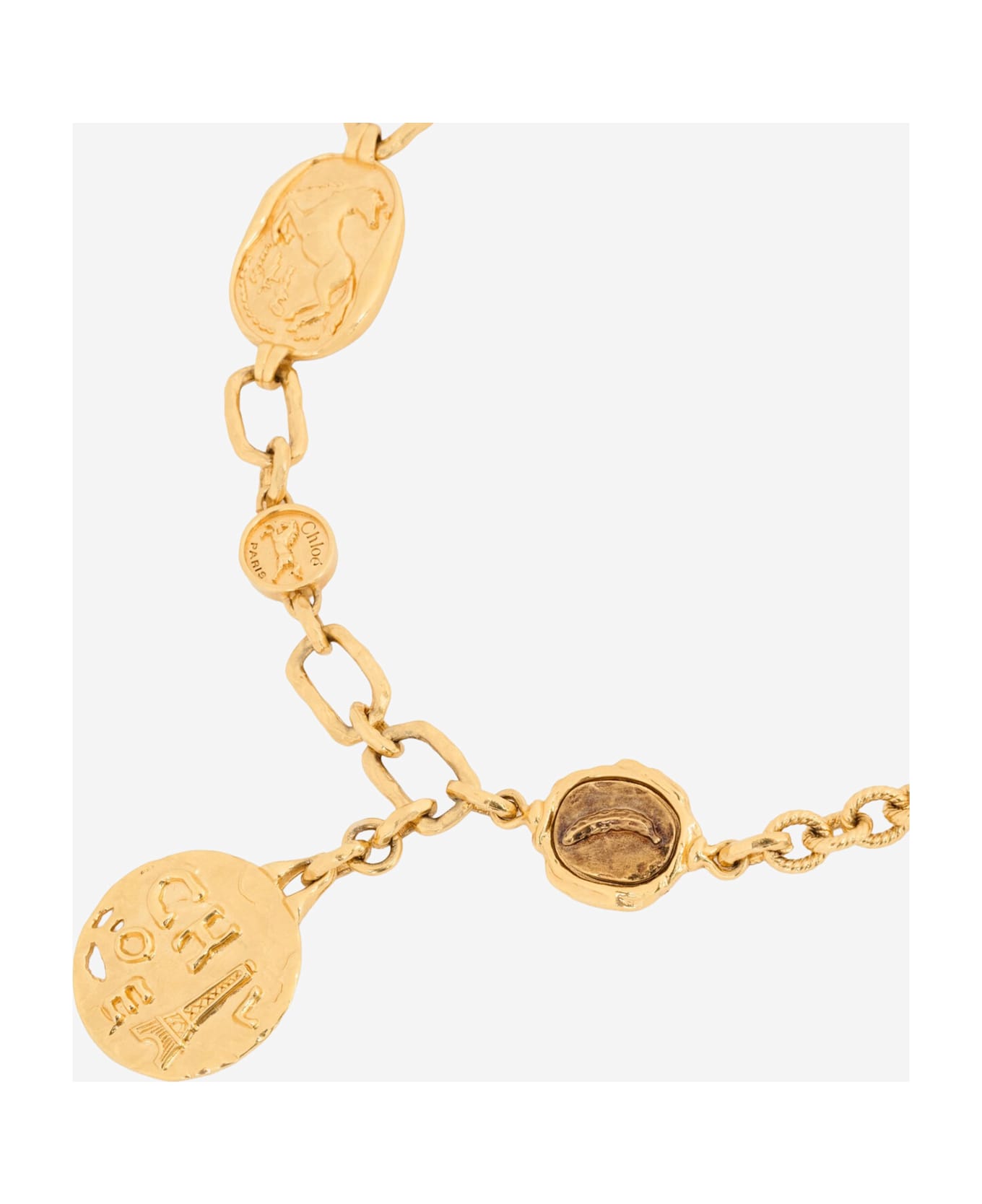 Chloé Medals Choker - COLOR oro