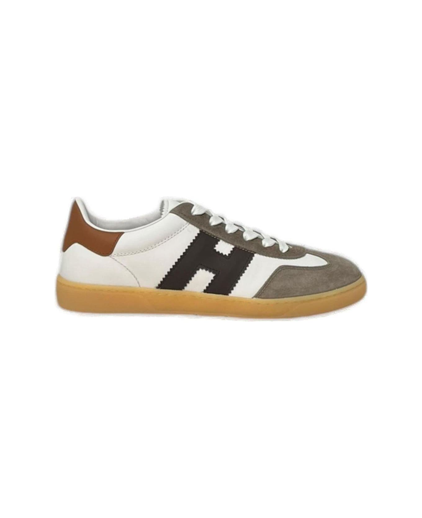 Hogan Cool Side Logo Patch Sneakers Hogan - WHITE