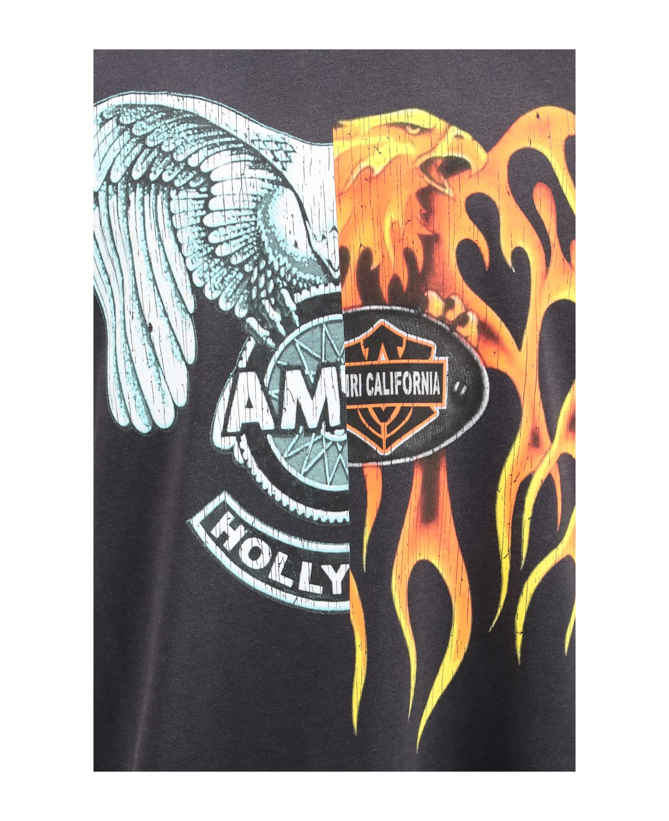 AMIRI Spliced Logo T-shirt