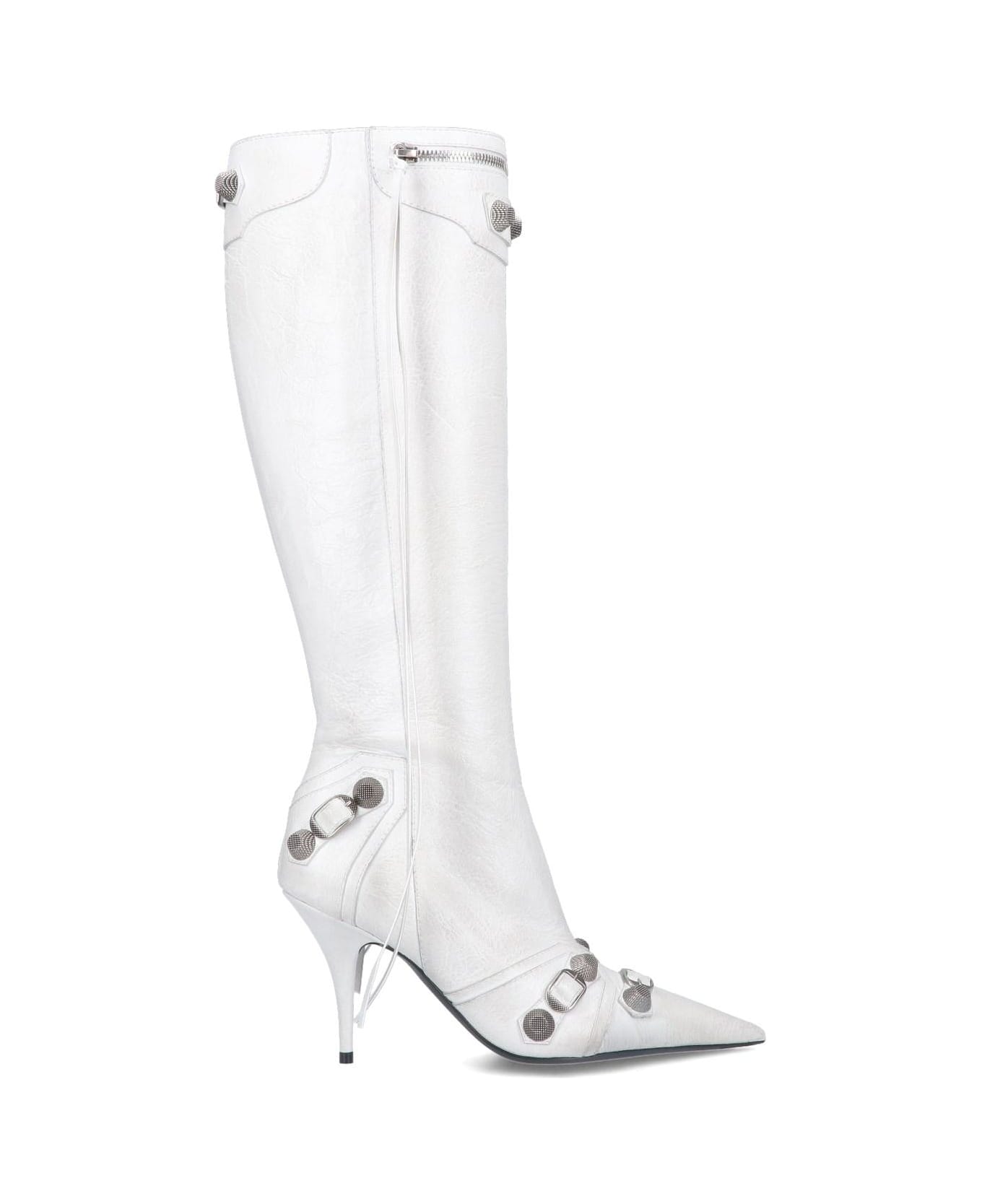 Balenciaga 'cagole' Boots - Bianco