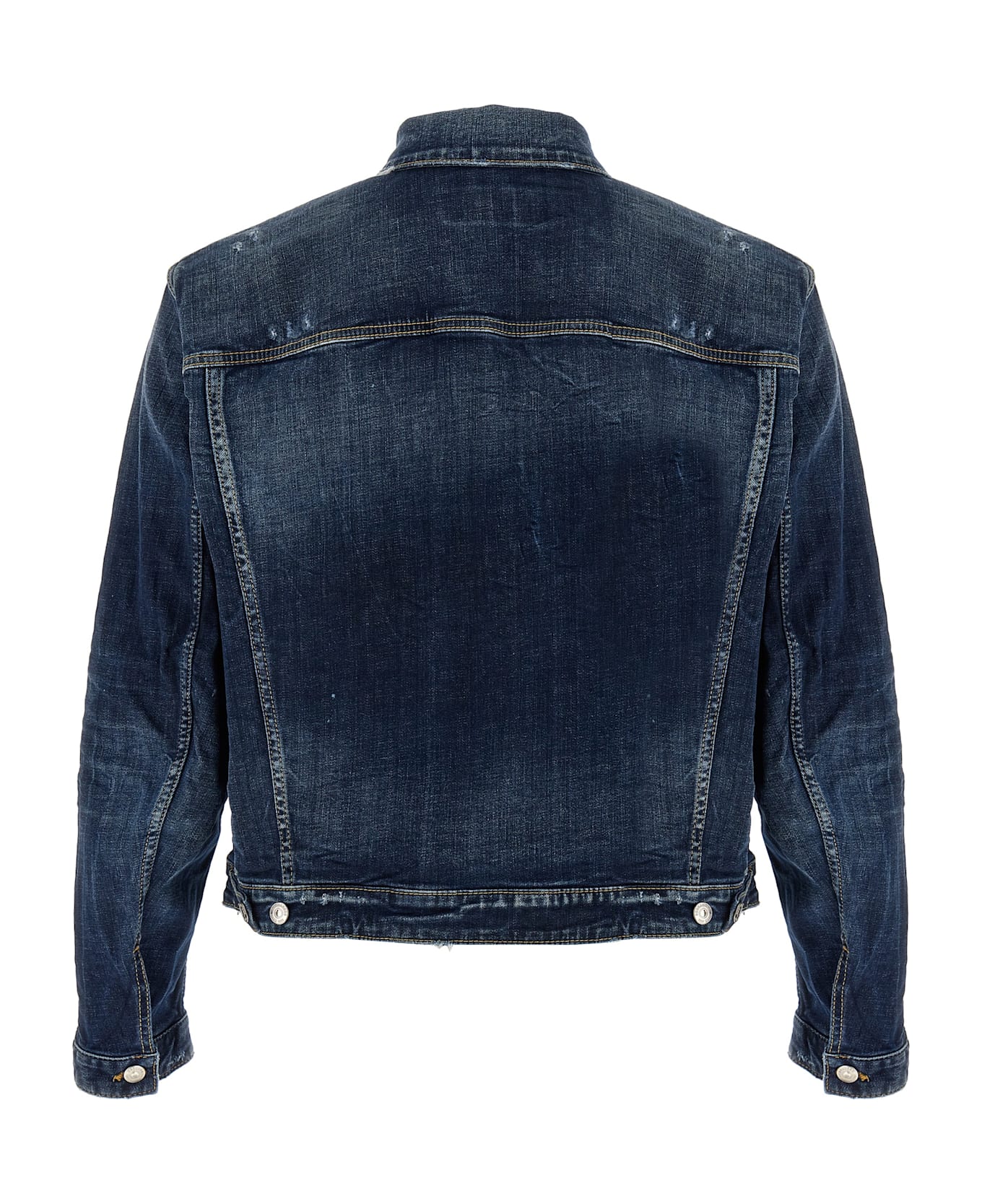 Dsquared2 'dark Perfect Wash Over' Jacket - Blue