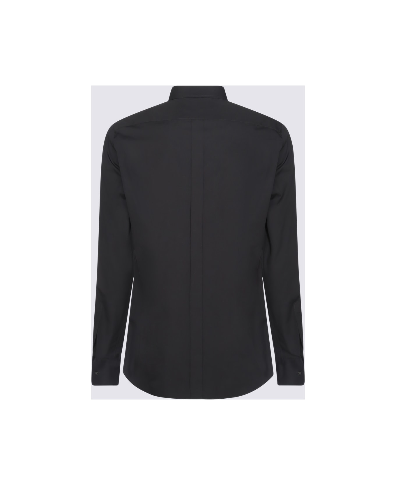 Dolce & Gabbana Black Cotton Shirt - Black