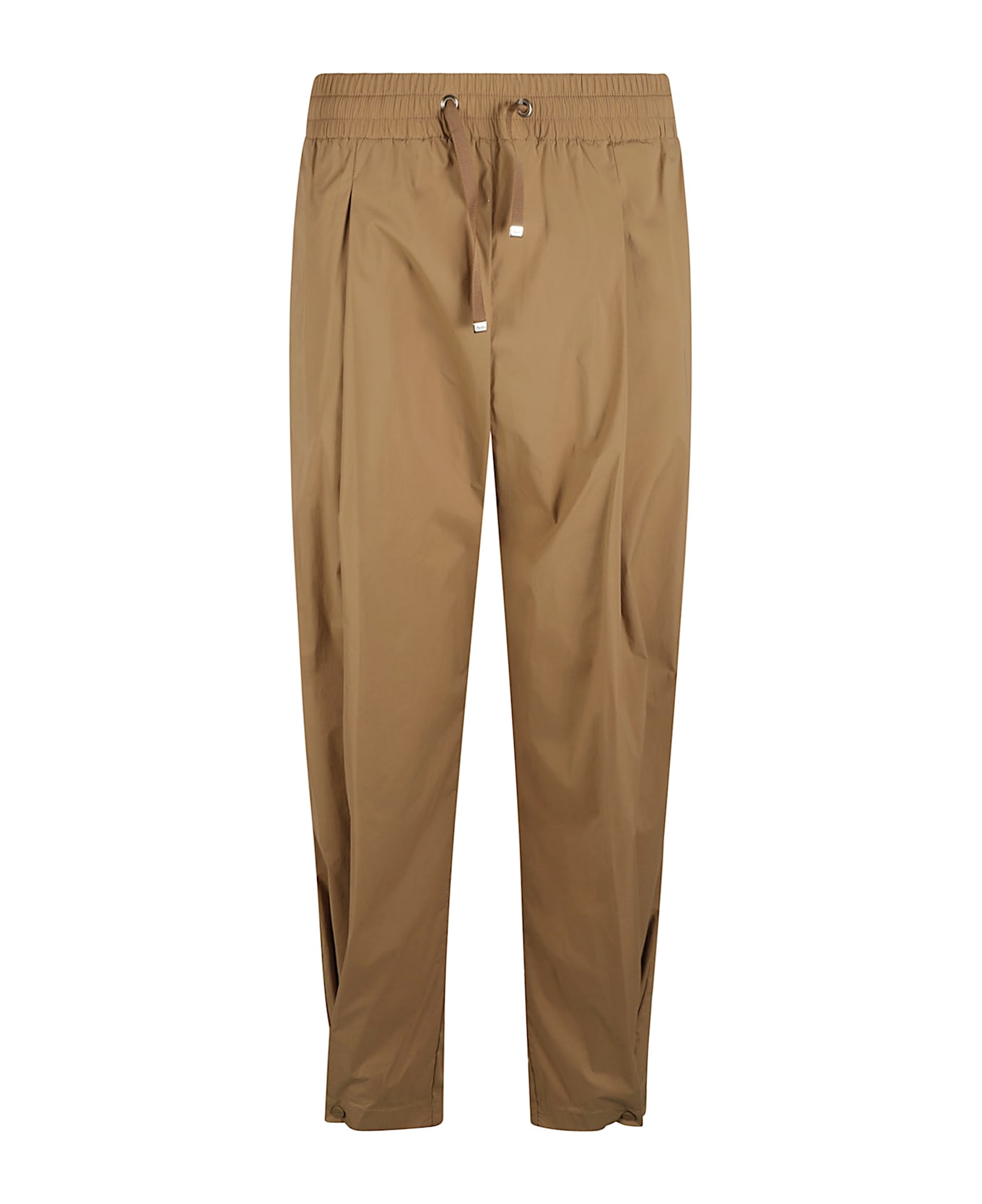 Herno Draw Stringed Trousers - Camel