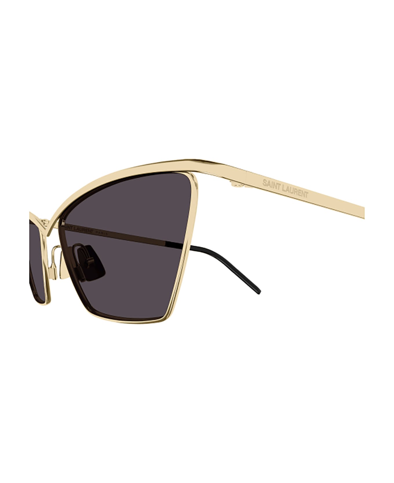 Saint Laurent Eyewear Sl 637 Sunglasses - 003 gold gold black