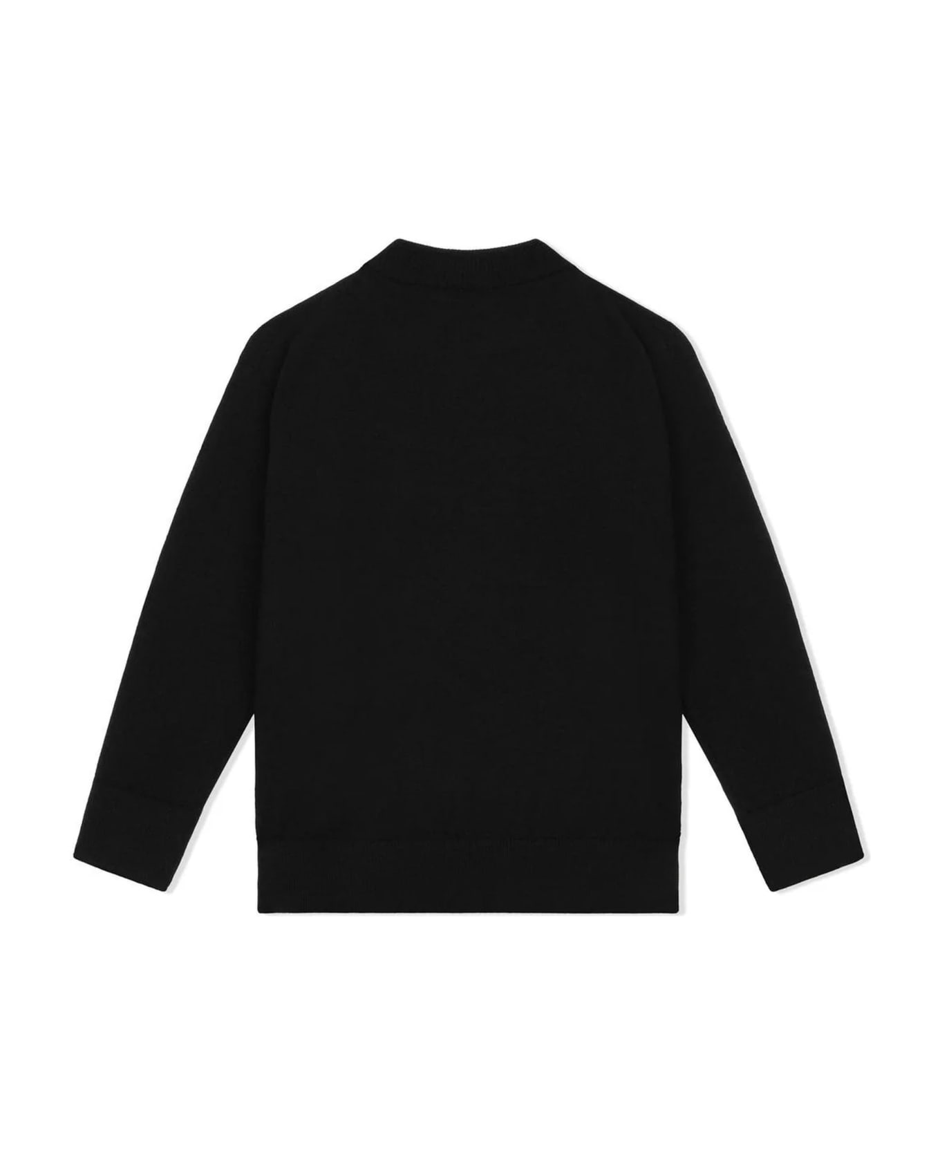 Dolce & Gabbana Black Wool Jumper - Variante