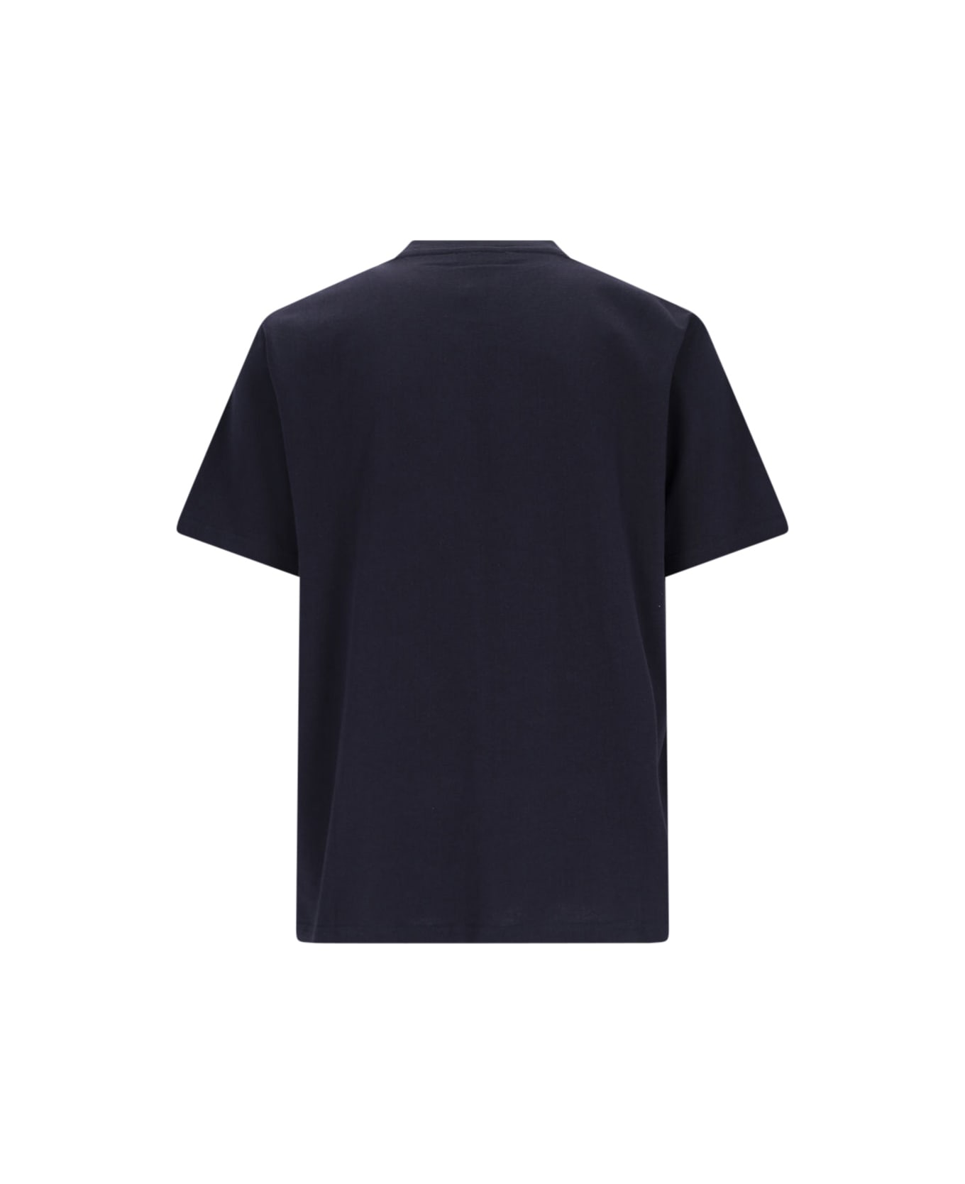 J.W. Anderson Anchor Embroidery T-shirt - DARKNAVY