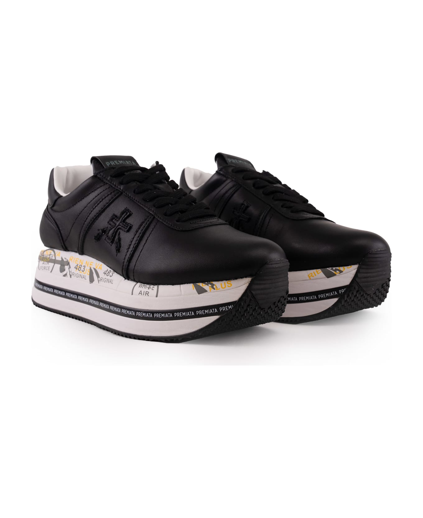 Premiata Beth 3873 Sneakers - Black