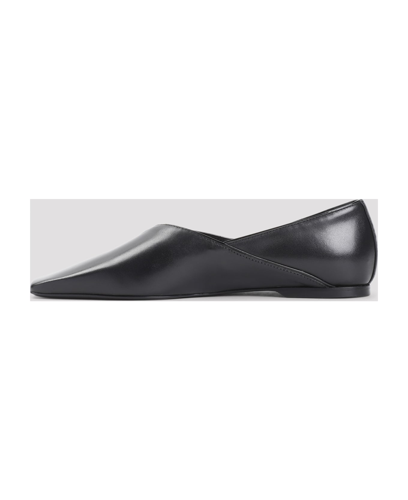 Totême The Everyday Flat Ballerinas - Black
