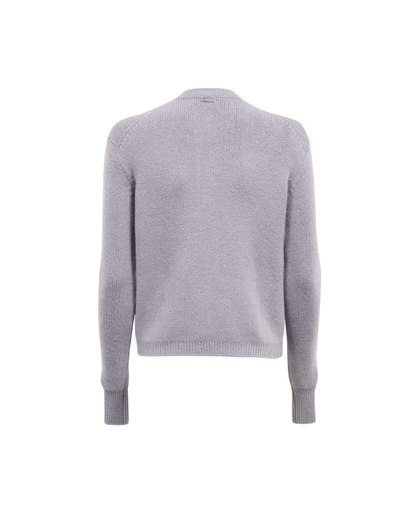 Ferragamo Cashmere Cardigan - grey