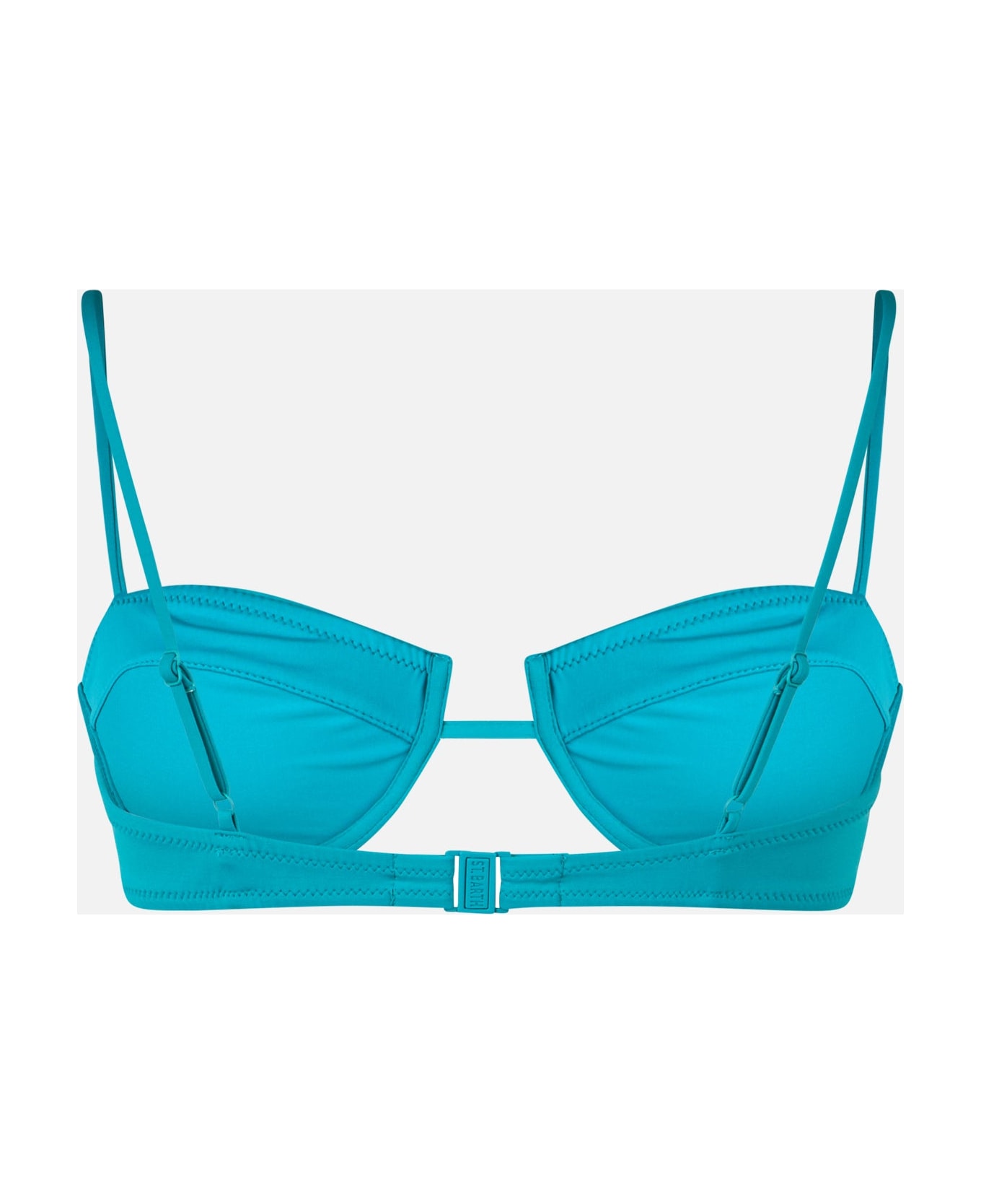 MC2 Saint Barth Teal Green Salina Underwired Bralette Top - GREEN